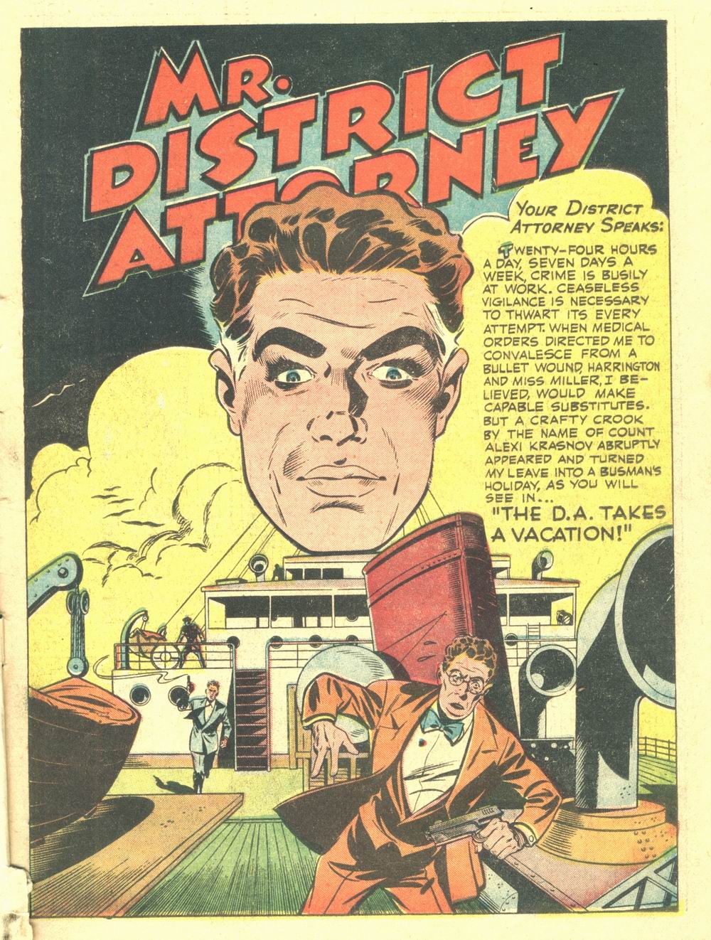 Read online Mr. District Attorney comic -  Issue #10 - 3