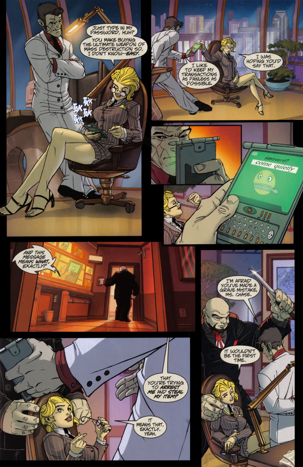 Read online Danger Girl: Body Shots comic -  Issue #1 - 4