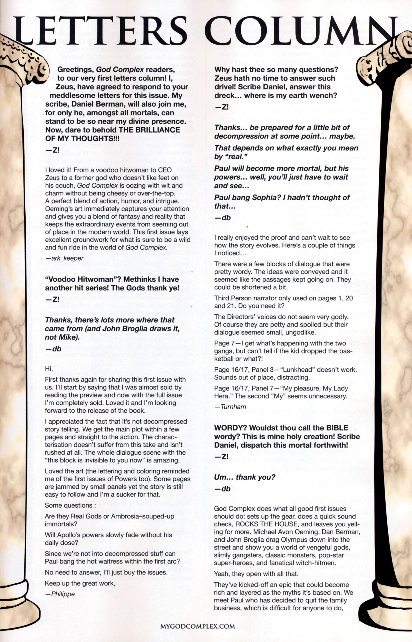 Read online God Complex comic -  Issue #2 - 23