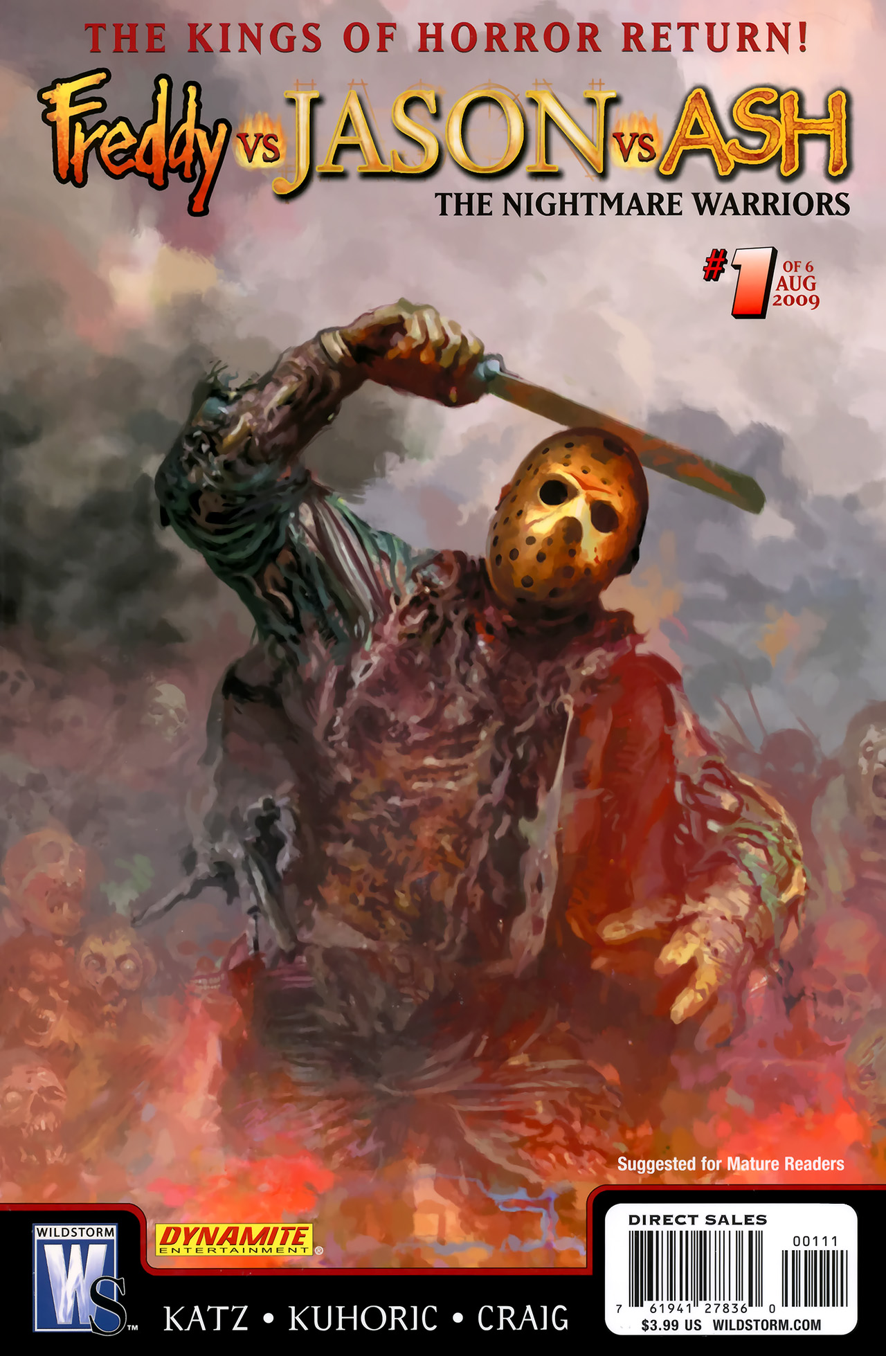 Read online Freddy vs. Jason vs. Ash: The Nightmare Warriors comic -  Issue #1 - 1