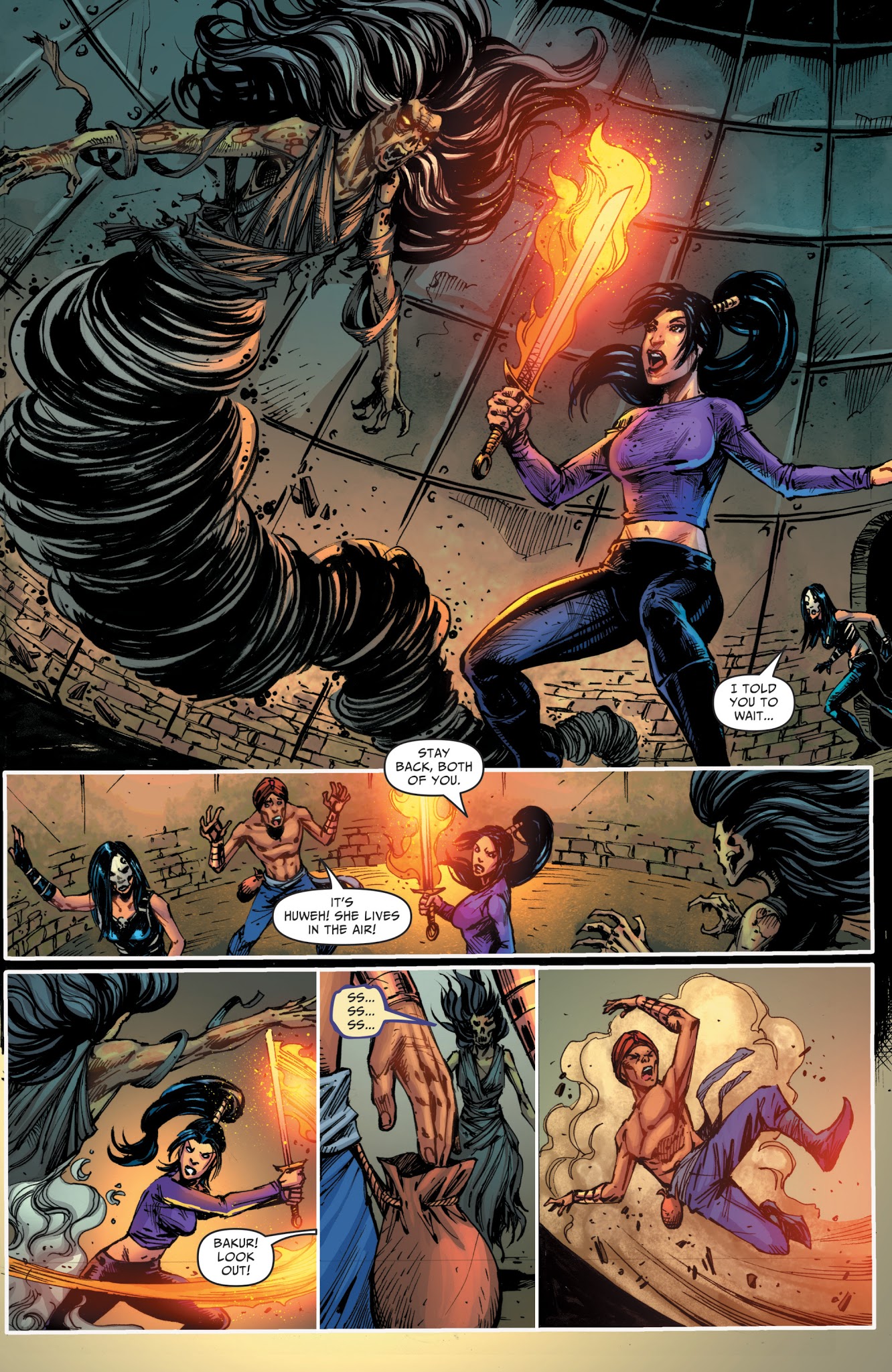 Read online Grimm Fairy Tales: Dance of the Dead comic -  Issue #4 - 22