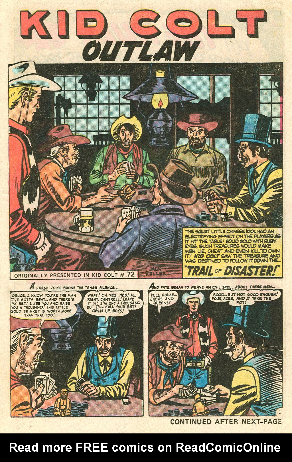Read online Kid Colt Outlaw comic -  Issue #204 - 13