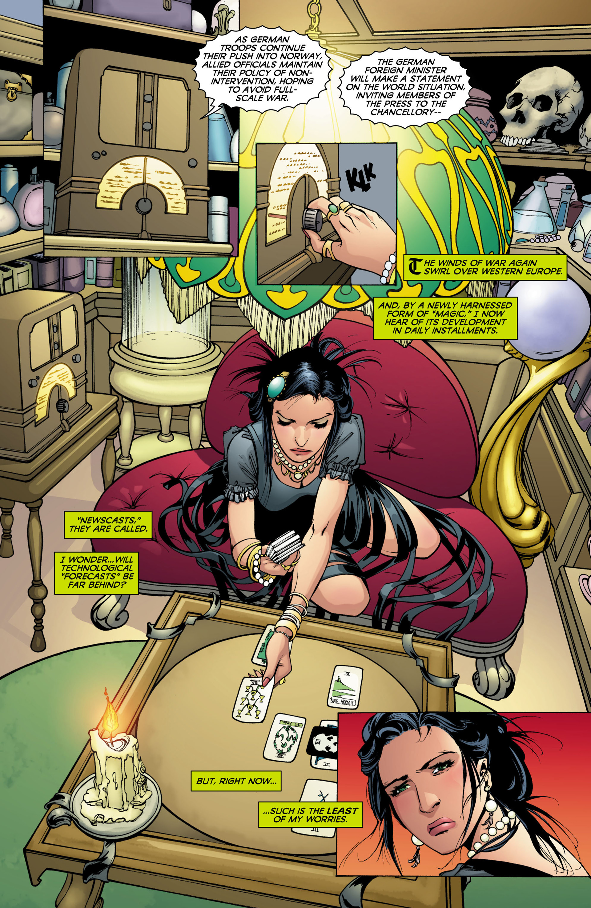 Read online Madame Xanadu comic -  Issue #9 - 5