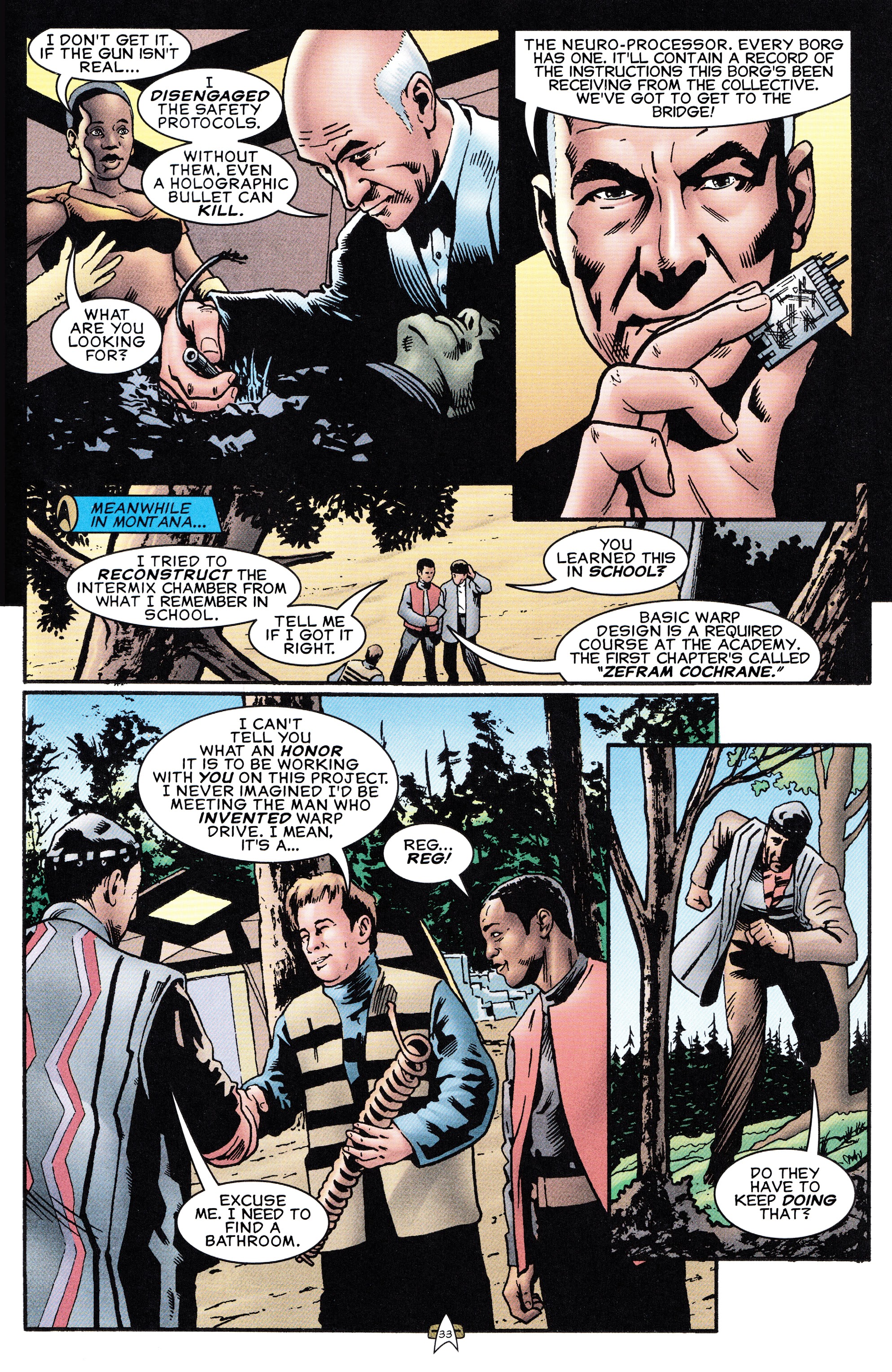 Read online Star Trek: First Contact (2021) comic -  Issue # TPB - 35