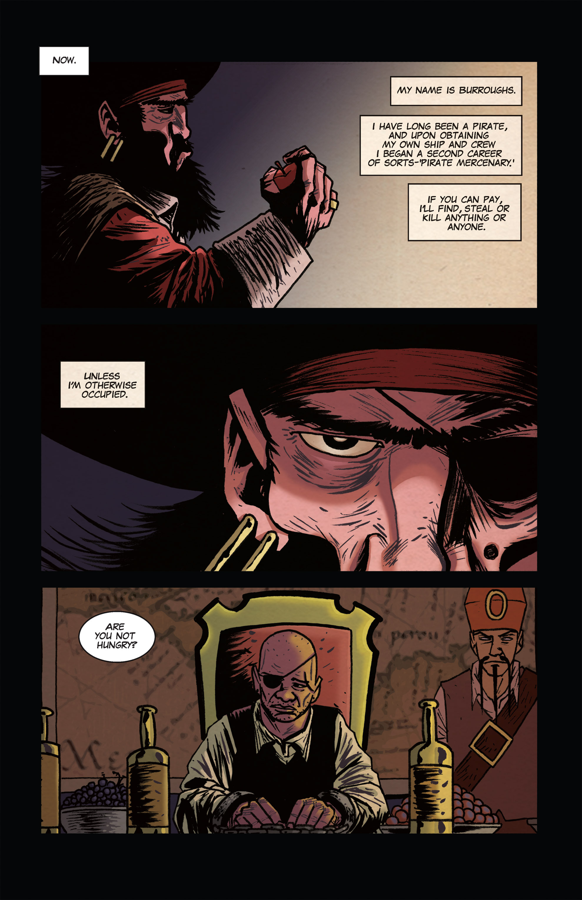 Read online Pirate Eye: Exiled From Exile comic -  Issue #3 - 6