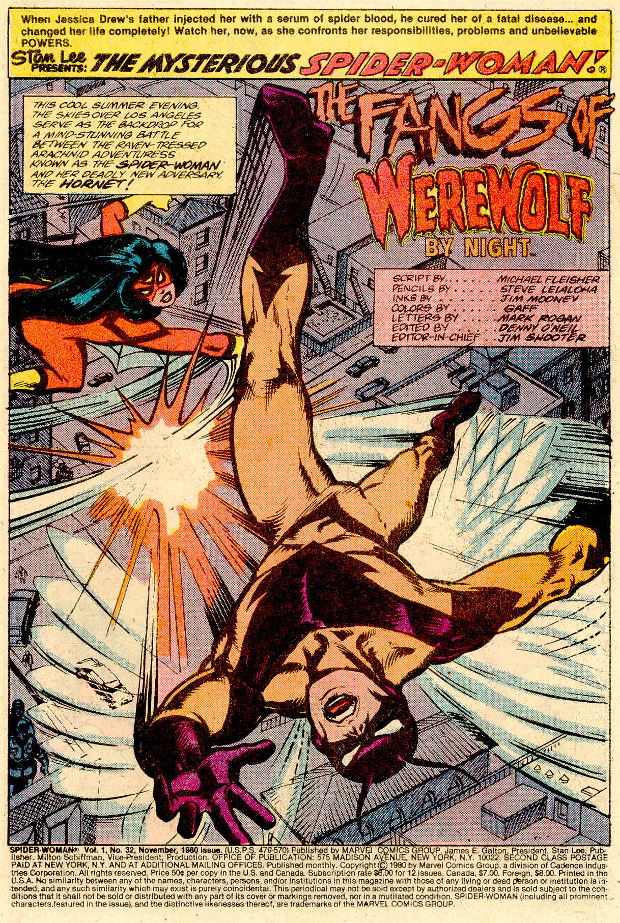 Read online Spider-Woman (1978) comic -  Issue #32 - 2
