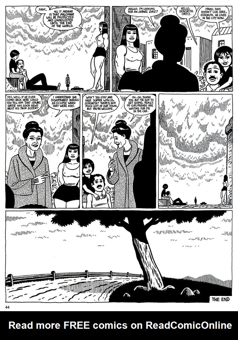 Read online Love and Rockets (1982) comic -  Issue #50 - 46