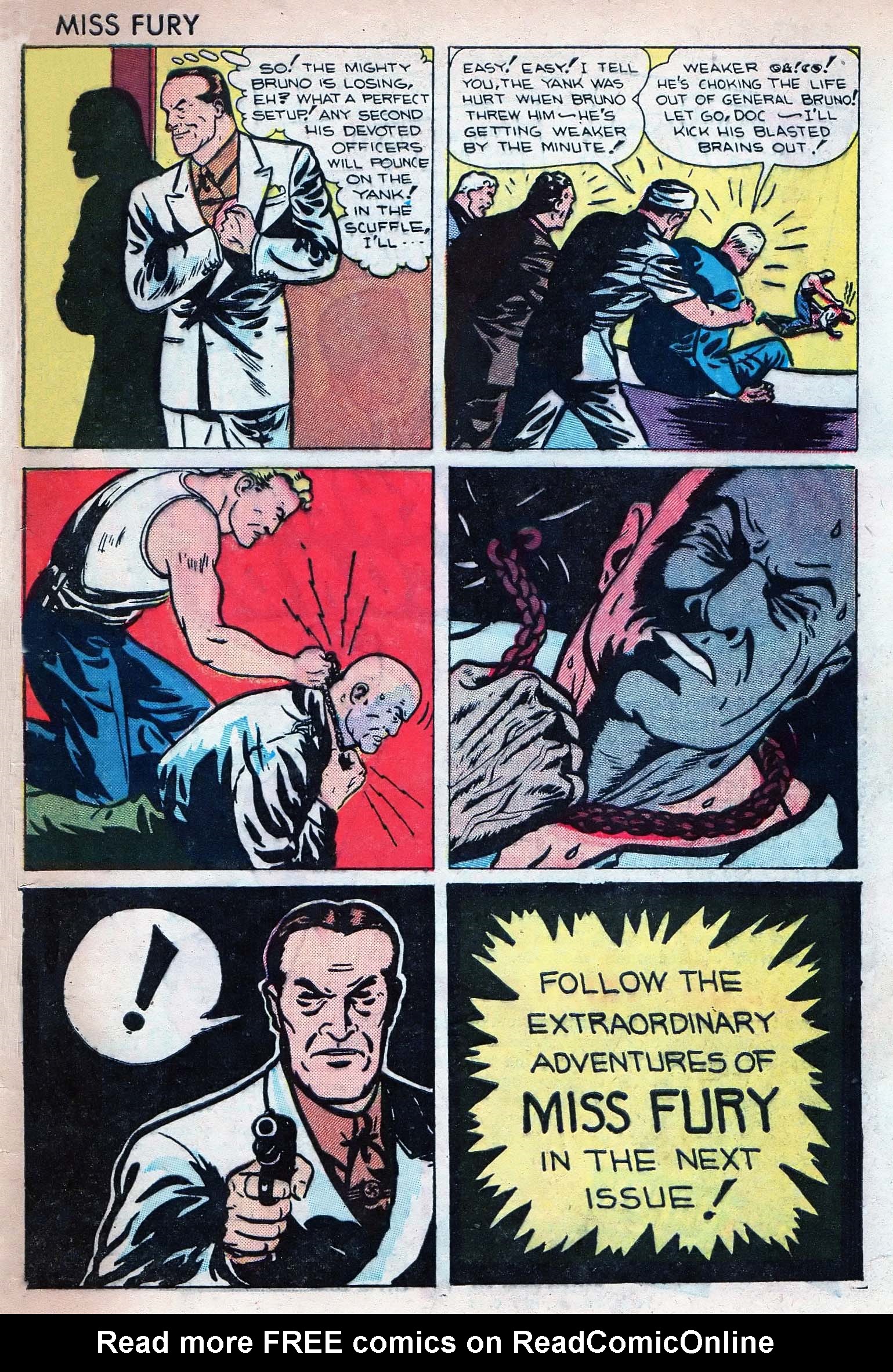 Read online Miss Fury (1942) comic -  Issue #5 - 49