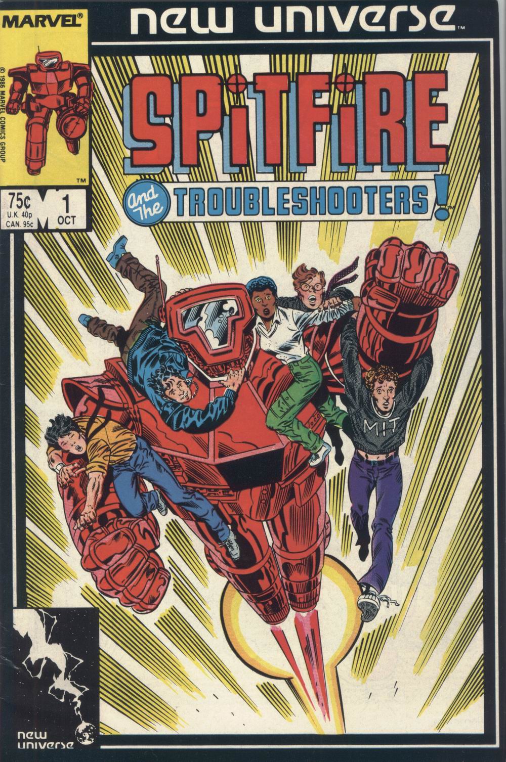 Read online Spitfire and the Troubleshooters comic -  Issue #1 - 1