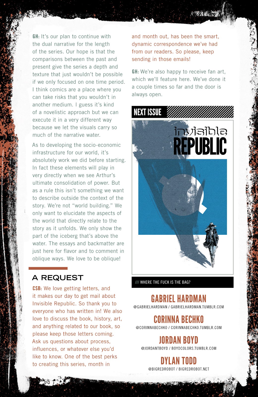 Invisible Republic issue 8 - Page 26