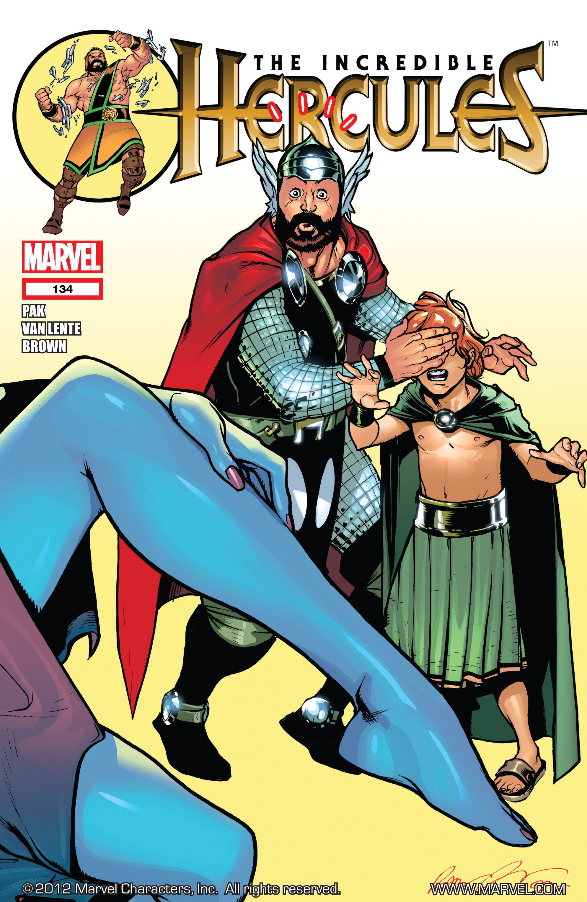 Read online Incredible Hercules comic -  Issue #134 - 1