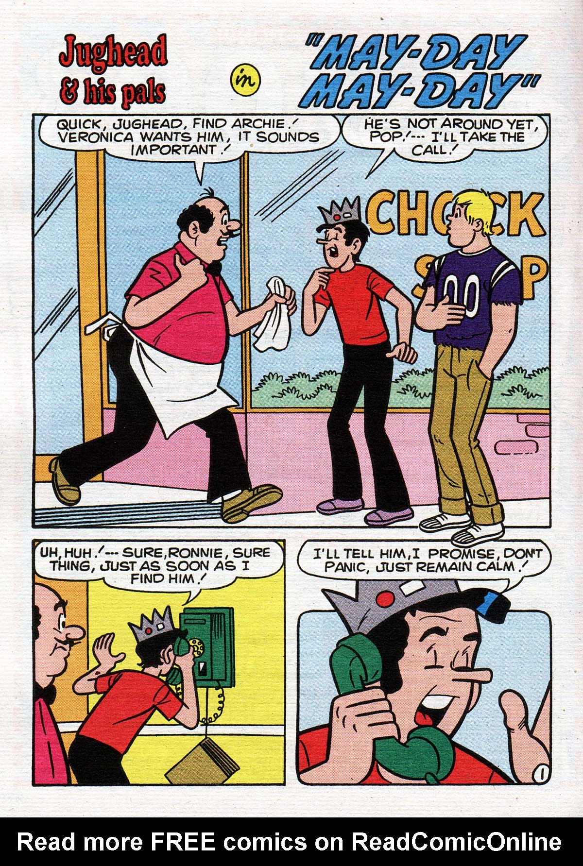 Read online Jughead's Double Digest Magazine comic -  Issue #103 - 161