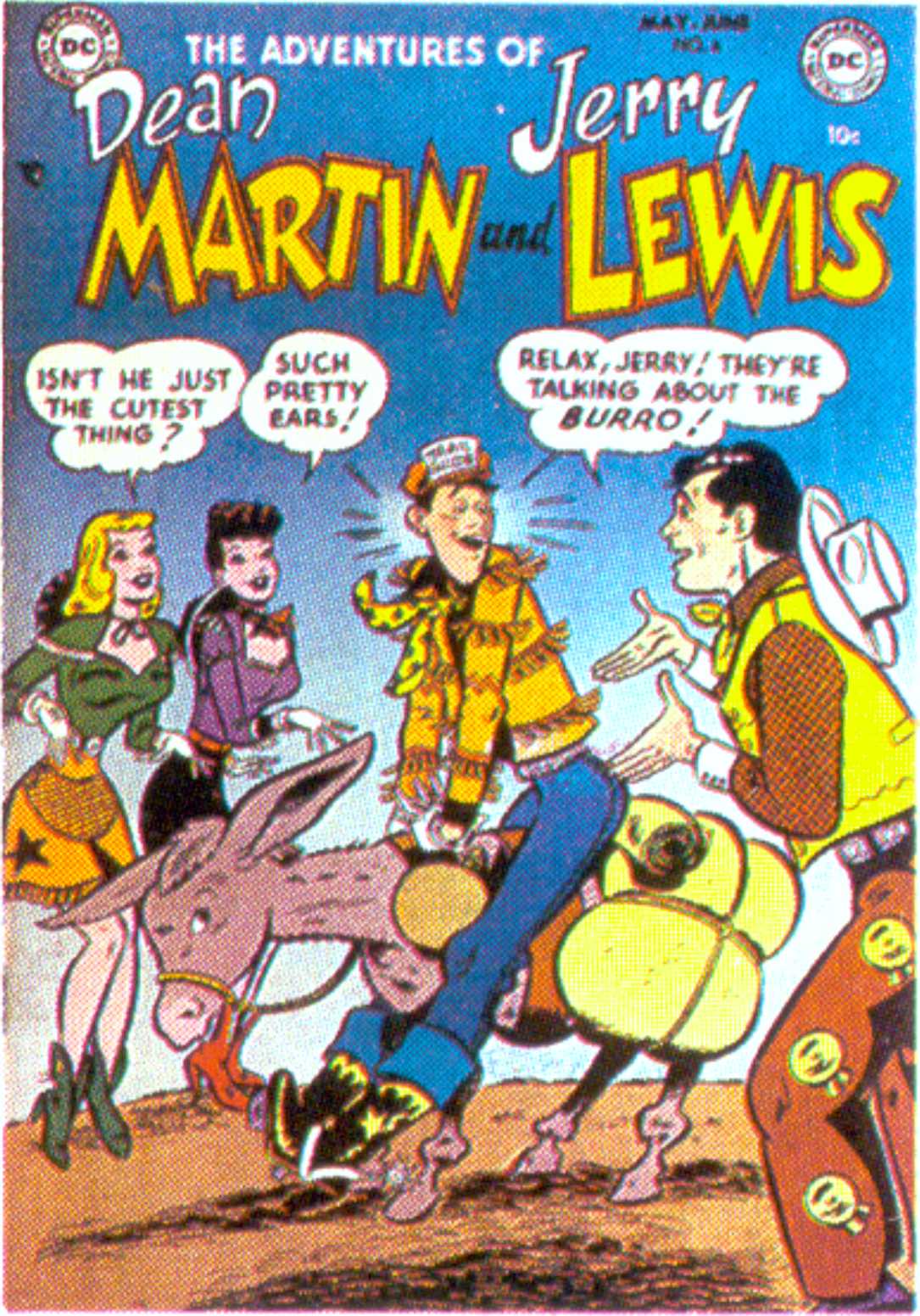 Read online The Adventures of Dean Martin and Jerry Lewis comic -  Issue #6 - 1