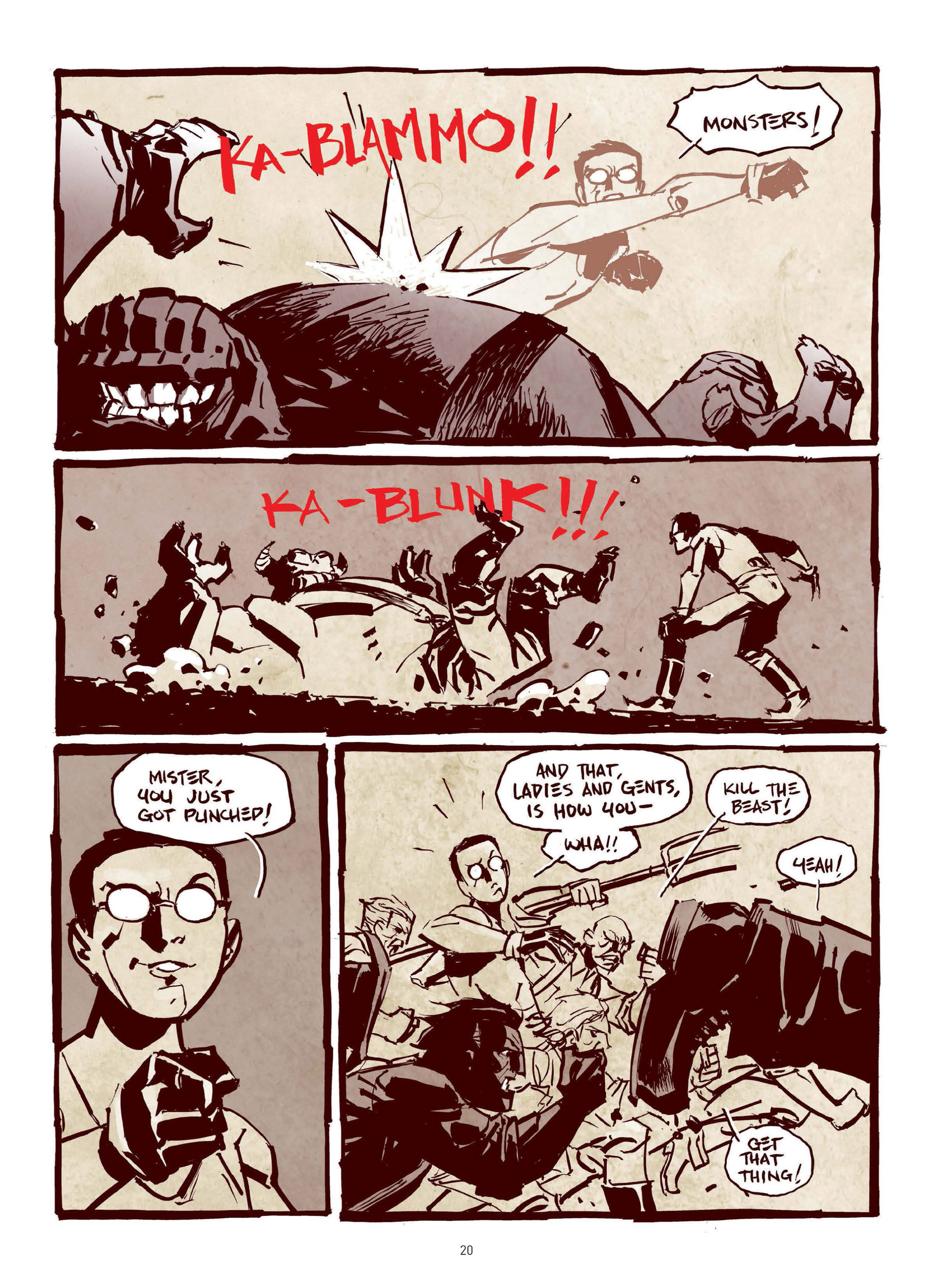 Read online Monster Massacre comic -  Issue # TPB 1 - 22