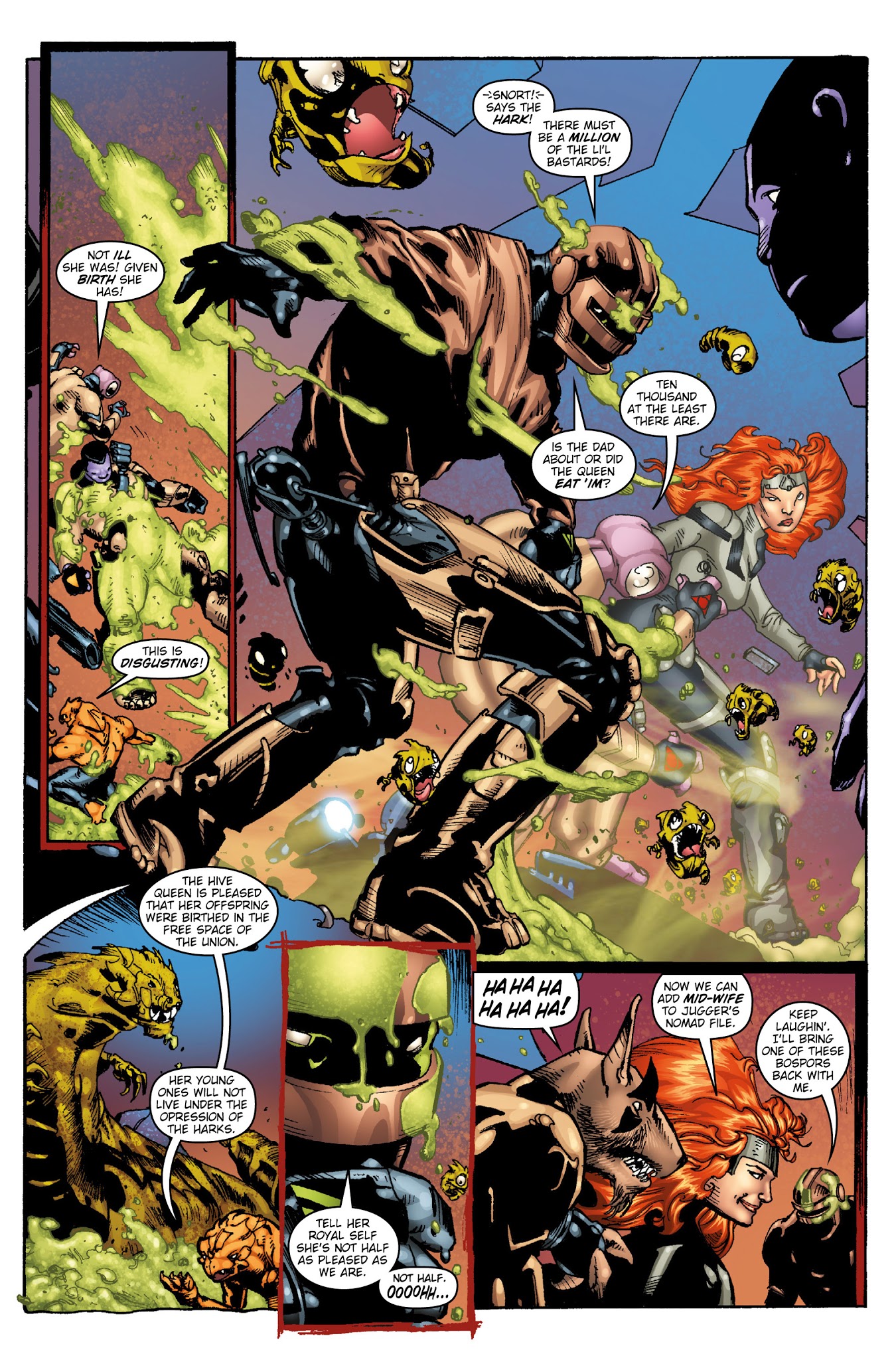 Read online Alien Legion: Uncivil War comic -  Issue # TPB - 27