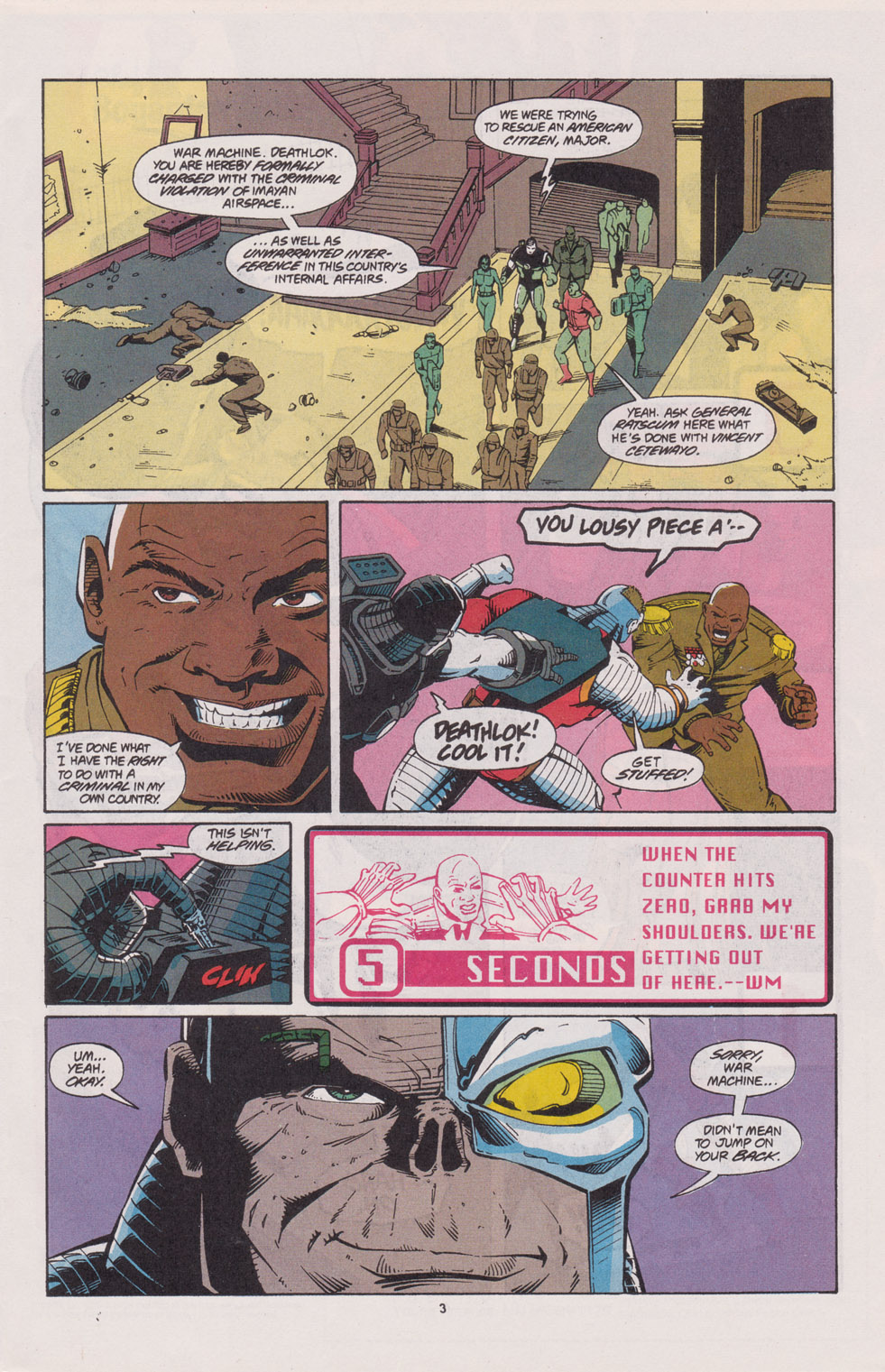 Read online War Machine (1994) comic -  Issue #3 - 4