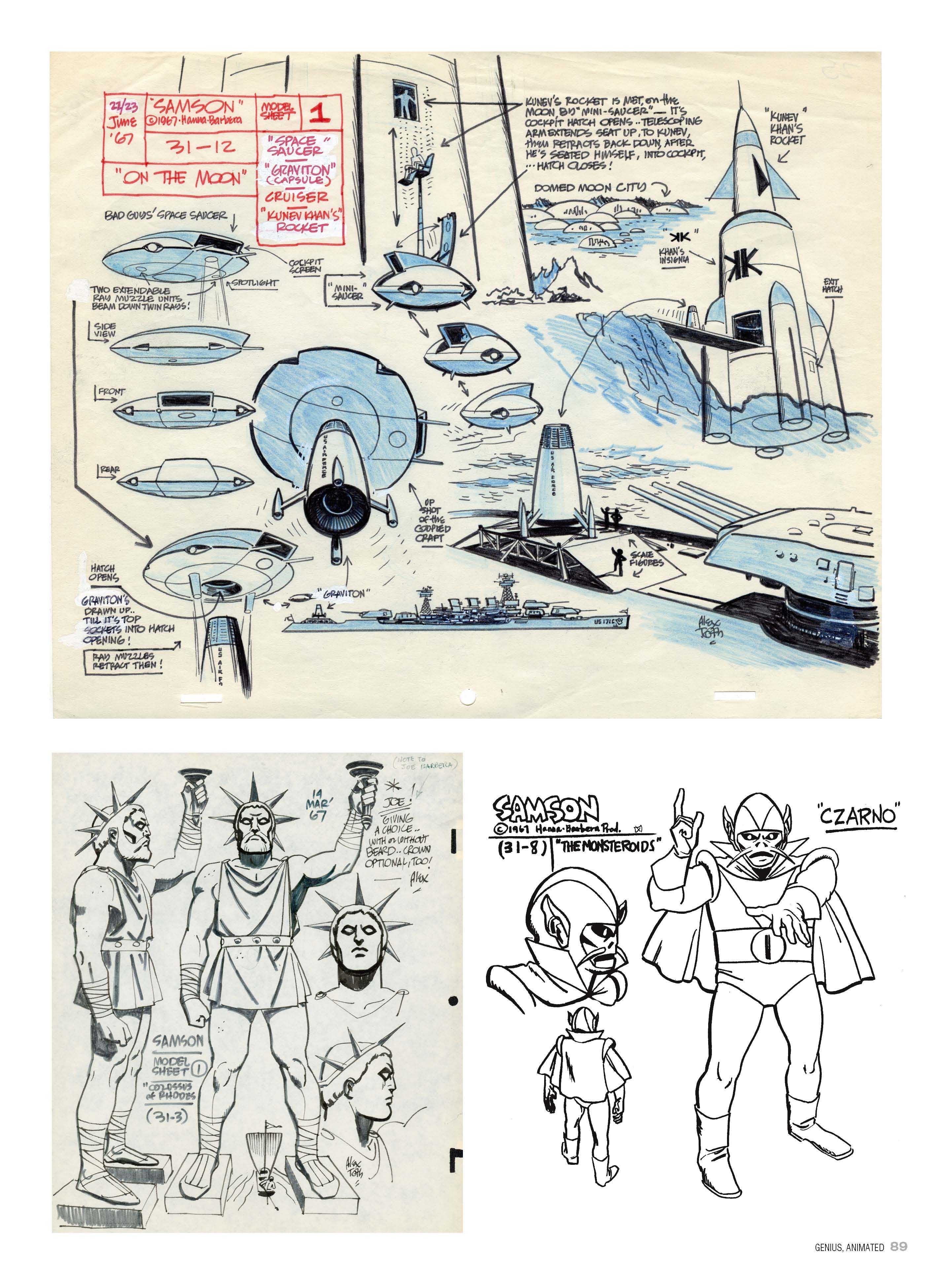 Read online Genius, Animated: The Cartoon Art of Alex Toth comic -  Issue # TPB (Part 1) - 90