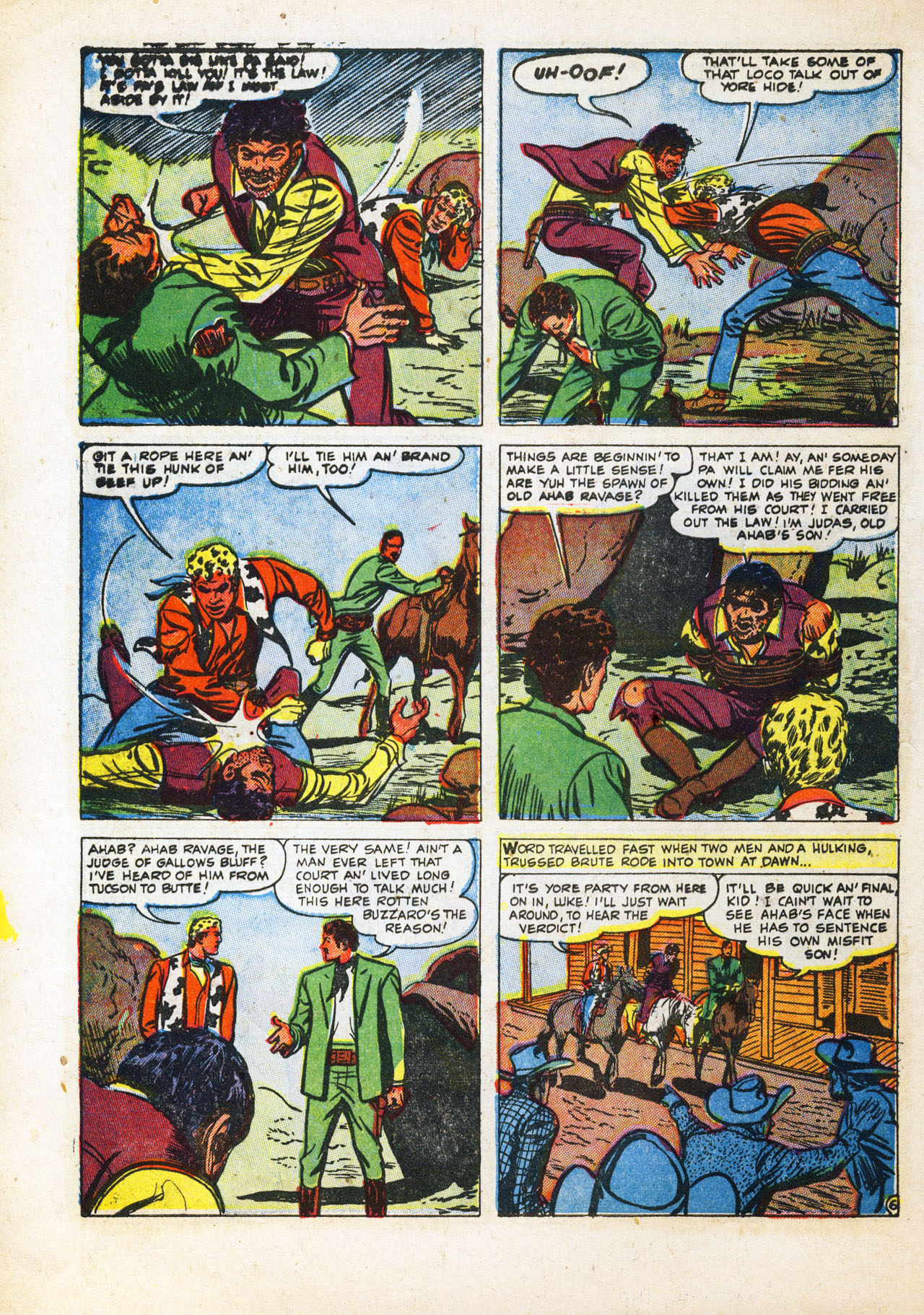 Read online Two Gun Western (1950) comic -  Issue #14 - 8