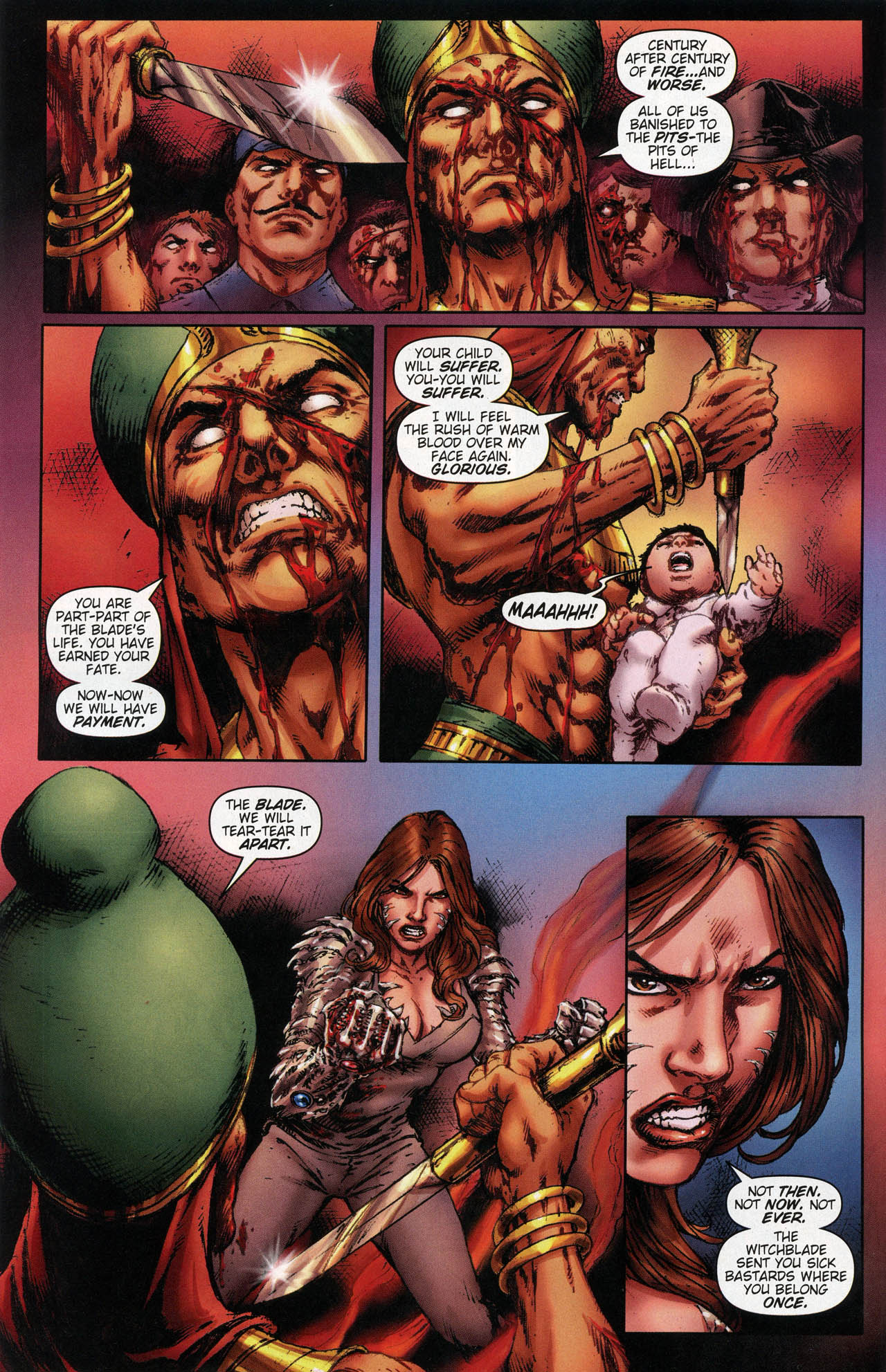 Read online Witchblade: Demon Reborn comic -  Issue #3 - 12