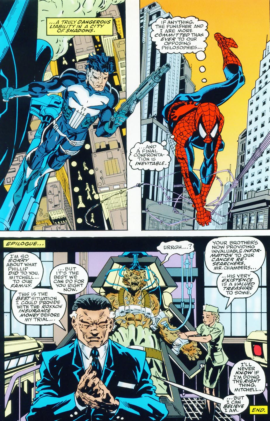 Read online Spider-Man, Punisher, Sabretooth: Designer Genes comic -  Issue # Full - 66
