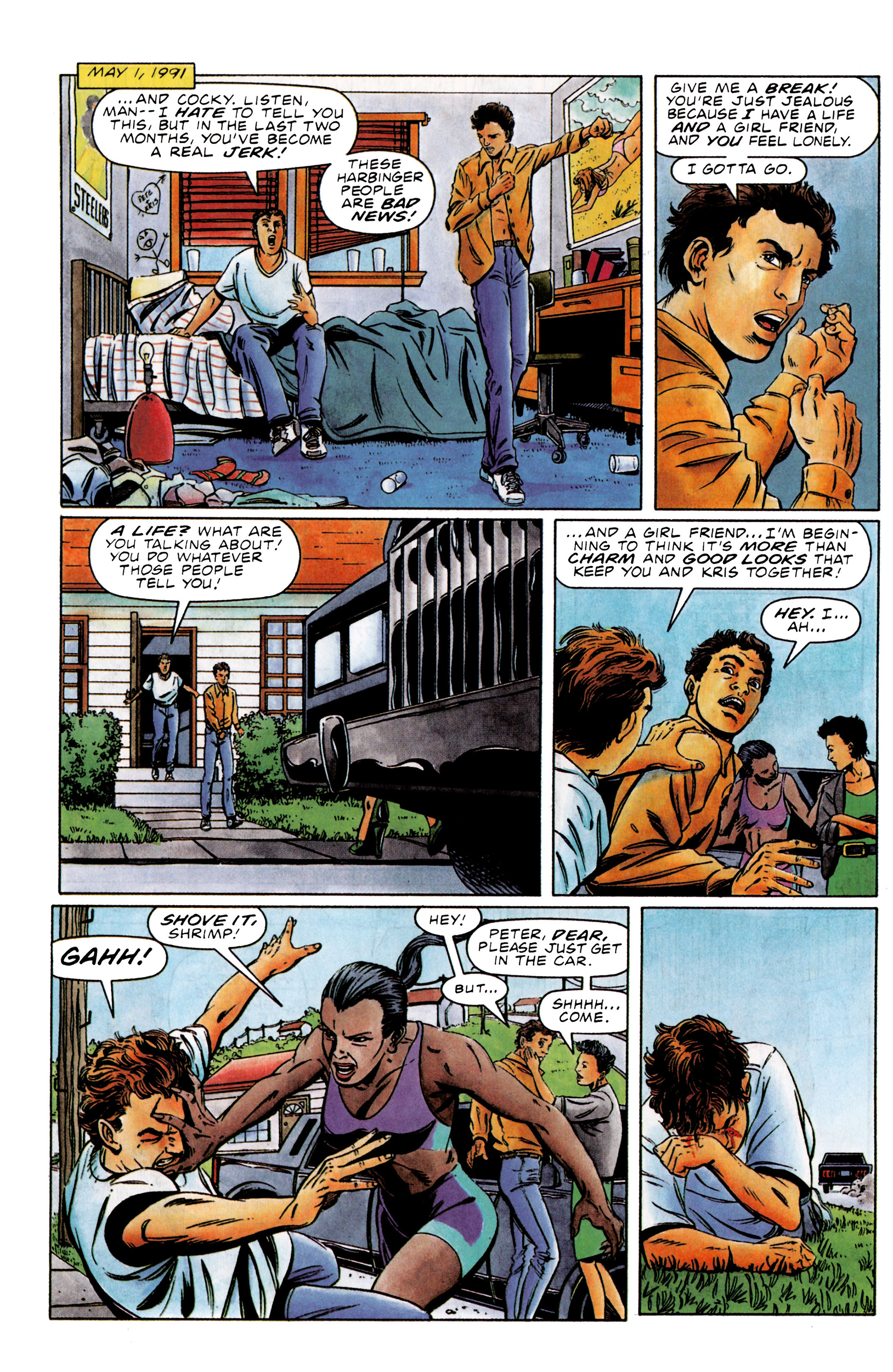Read online Valiant Masters Harbinger comic -  Issue # TPB (Part 2) - 88