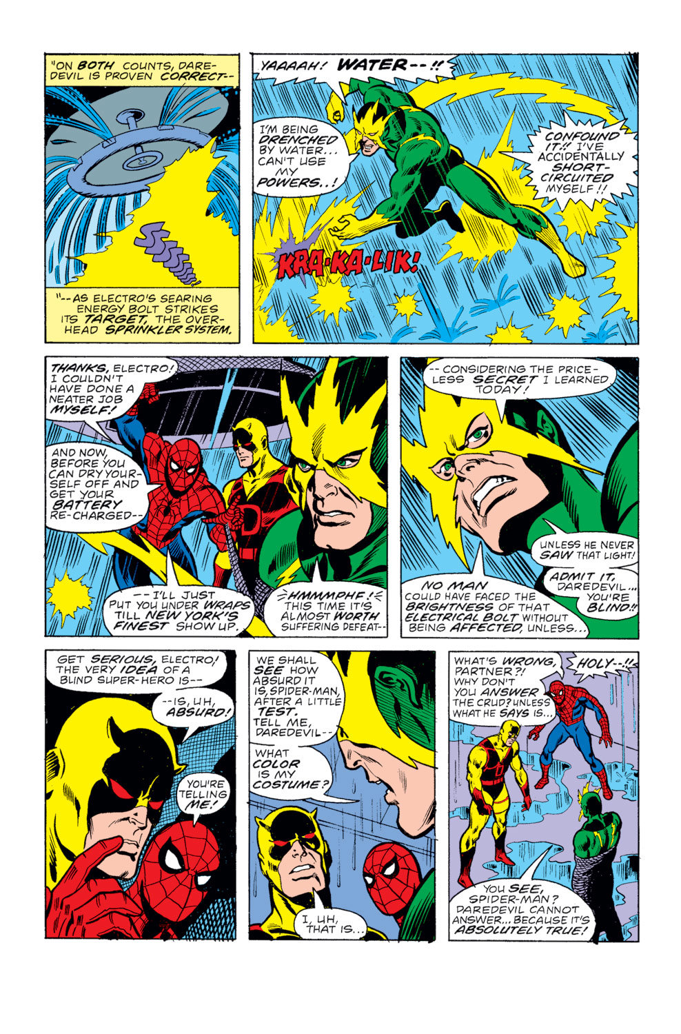 Read online What If? (1977) comic -  Issue #8 - The world knew that Daredevil is blind - 9