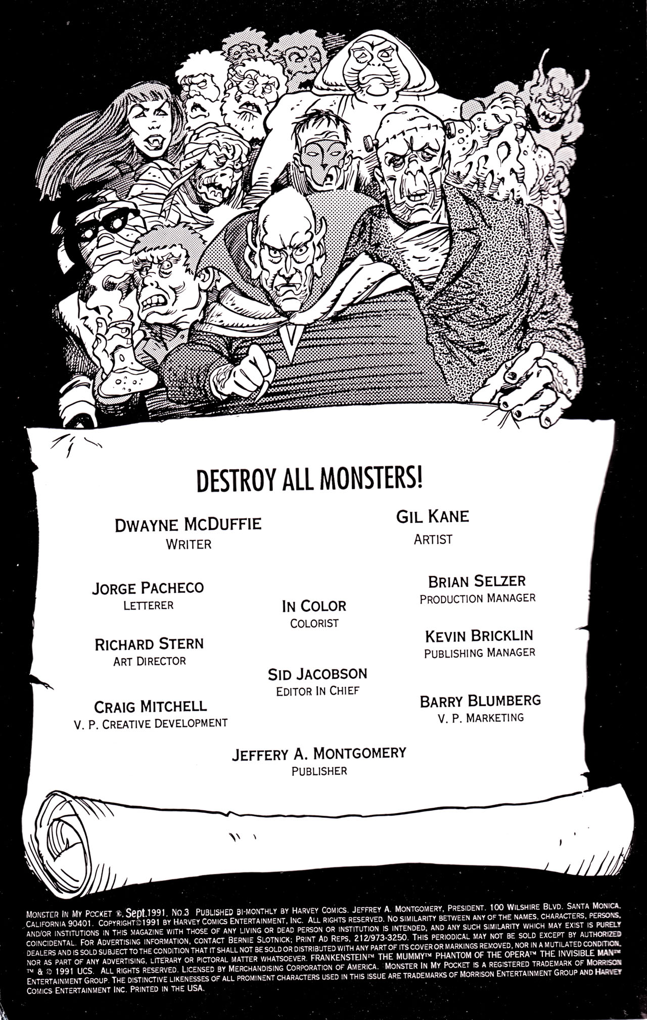 Read online Monster in My Pocket comic -  Issue #3 - 2