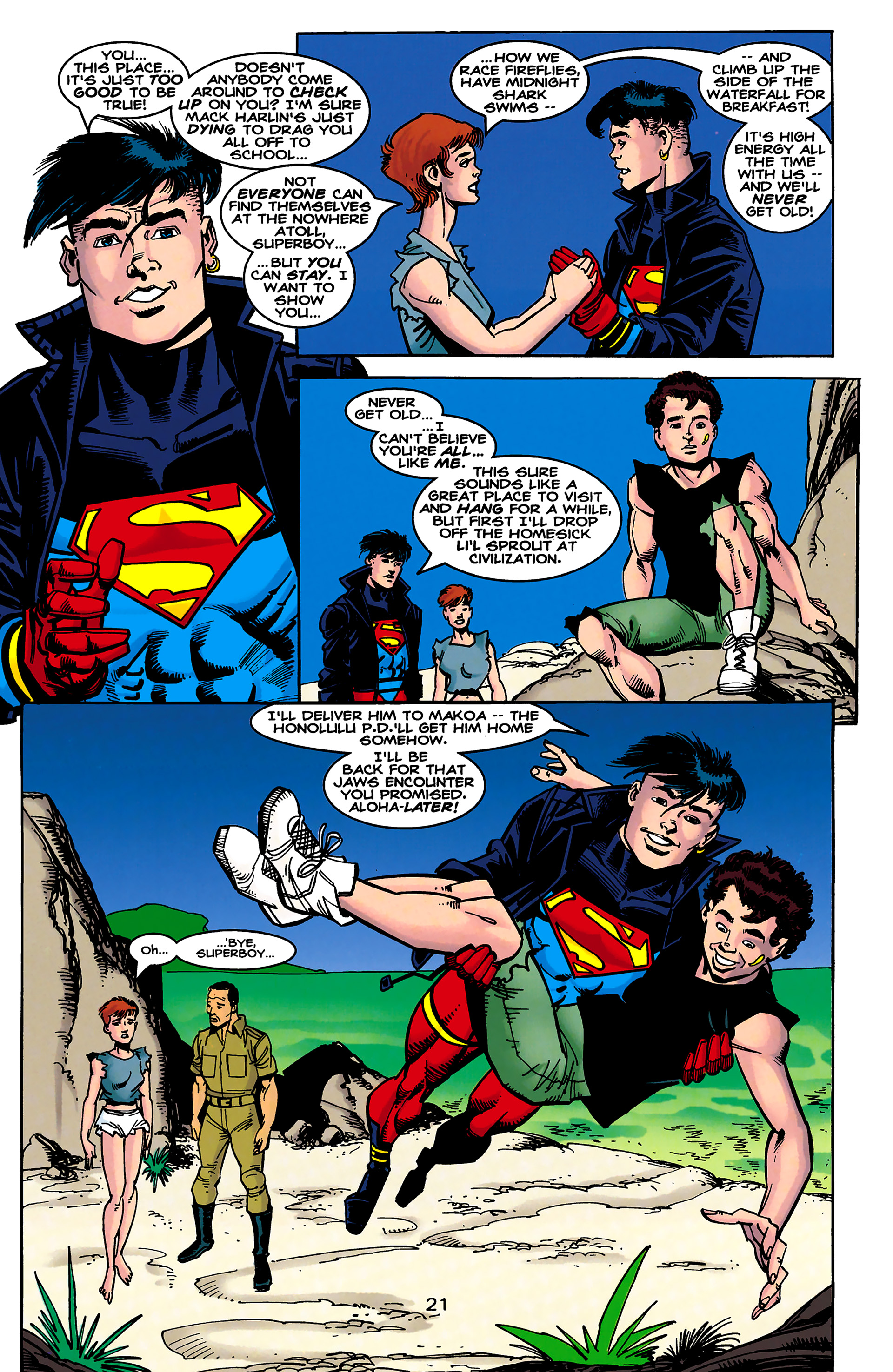 Read online Superboy (1994) comic -  Issue #44 - 22