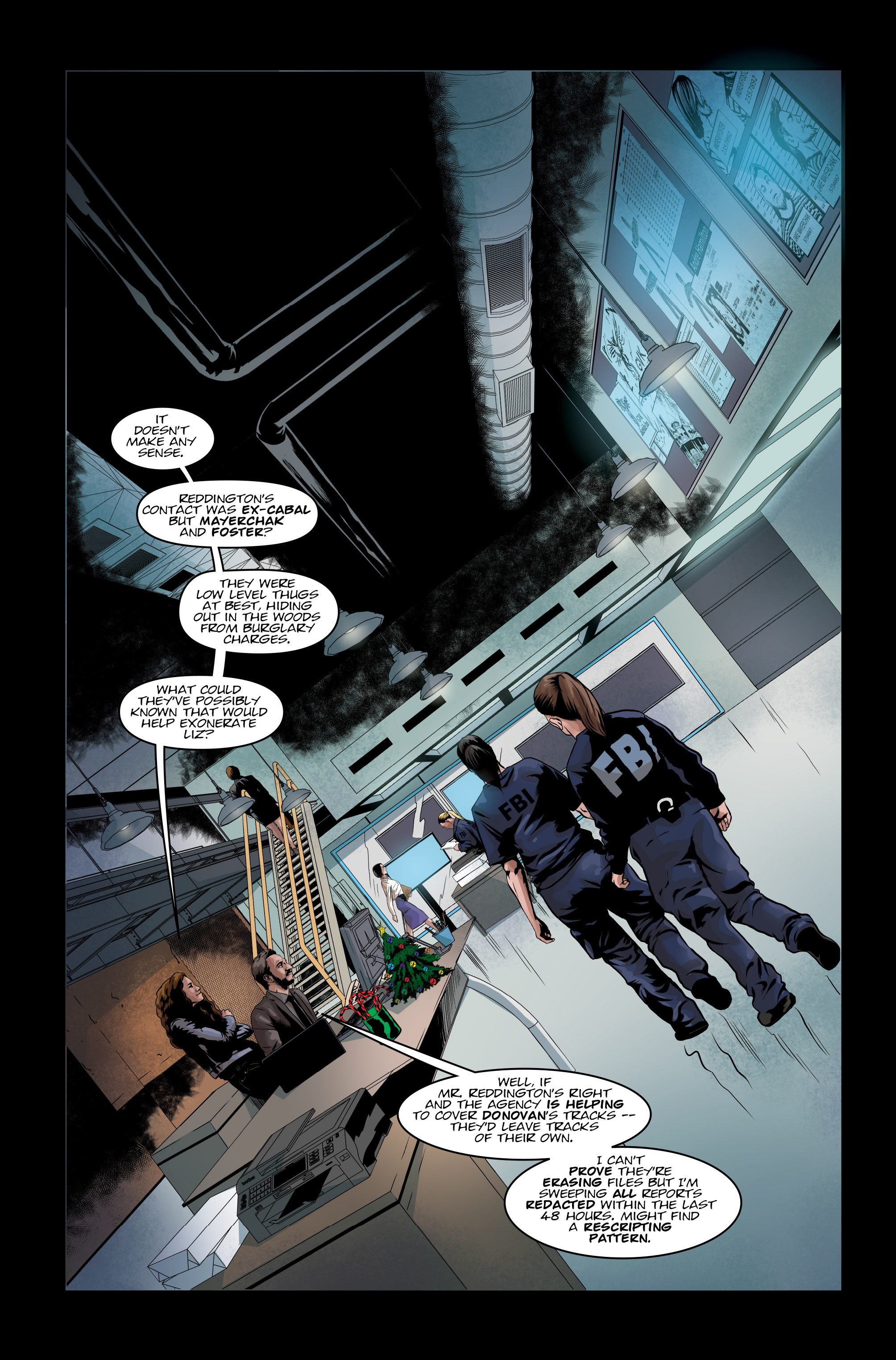 Read online The Blacklist comic -  Issue #7 - 15