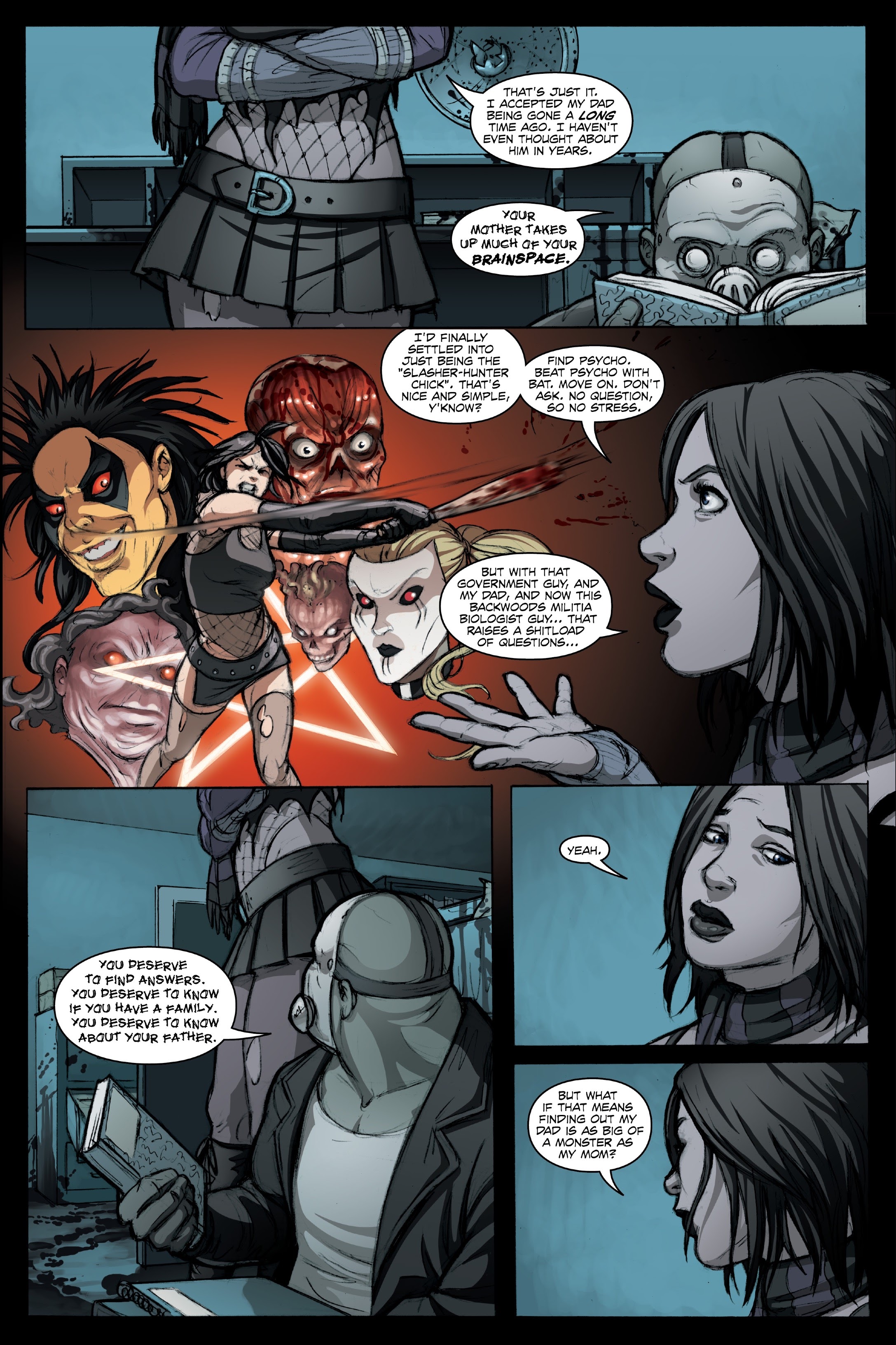 Read online Hack/Slash Deluxe comic -  Issue # TPB 2 (Part 3) - 16