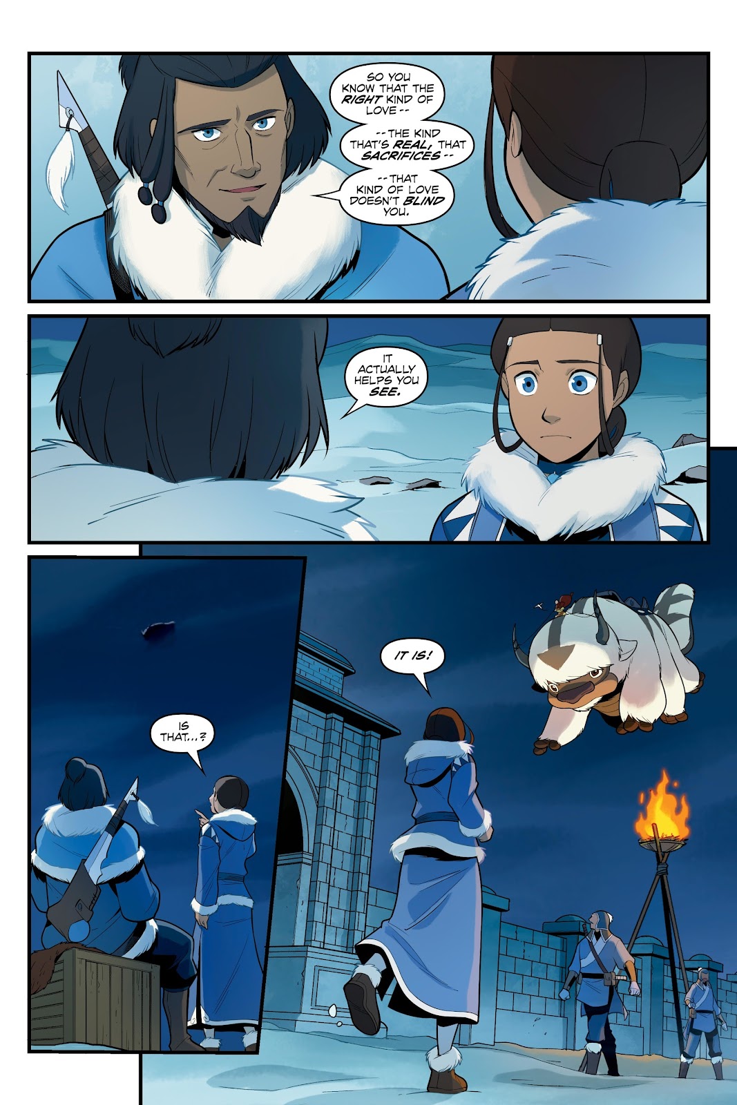 Avatar: The Last Airbender--North and South Omnibus issue TPB (Part 1) - Page 95