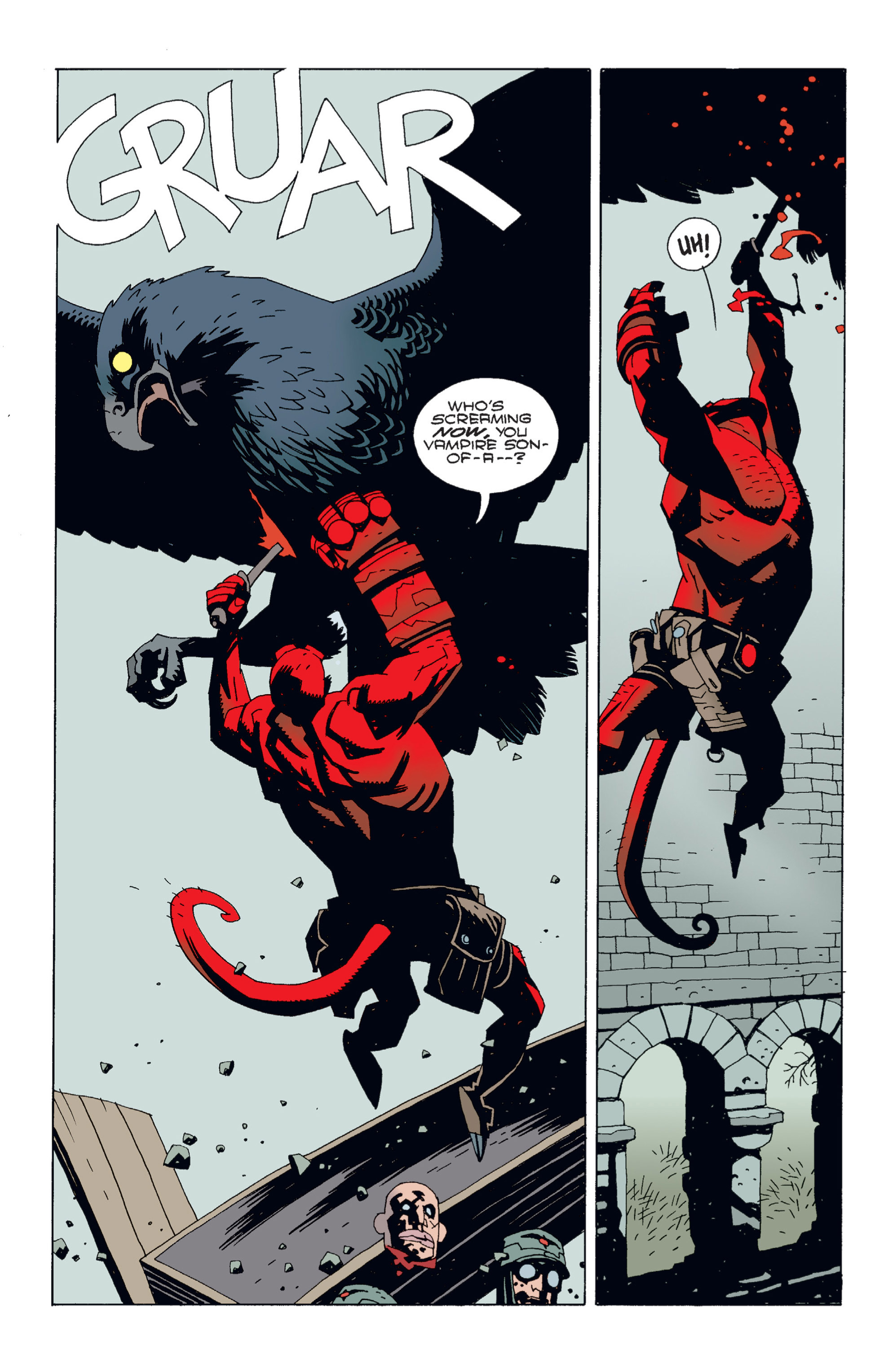 Read online Hellboy comic -  Issue #2 - 63