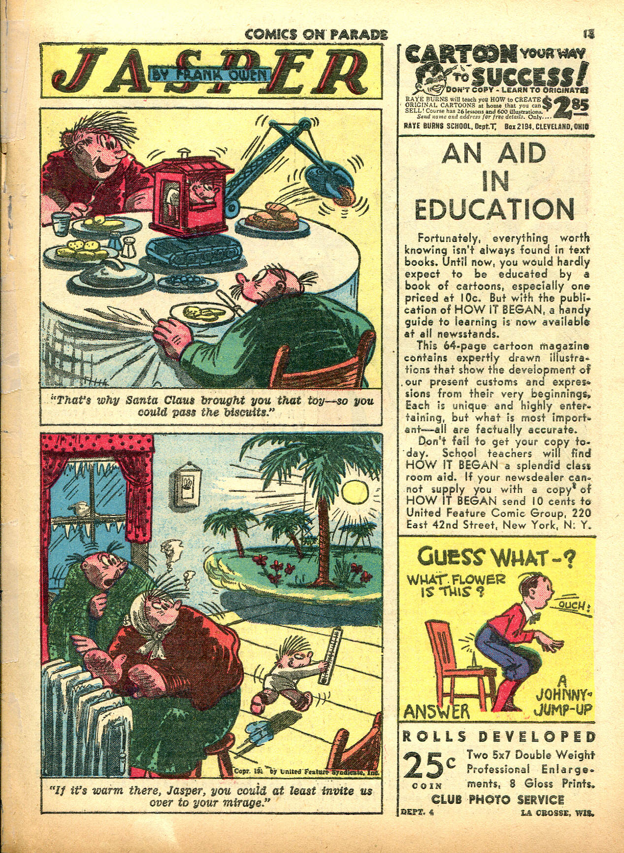 Read online Comics on Parade comic -  Issue #23 - 17