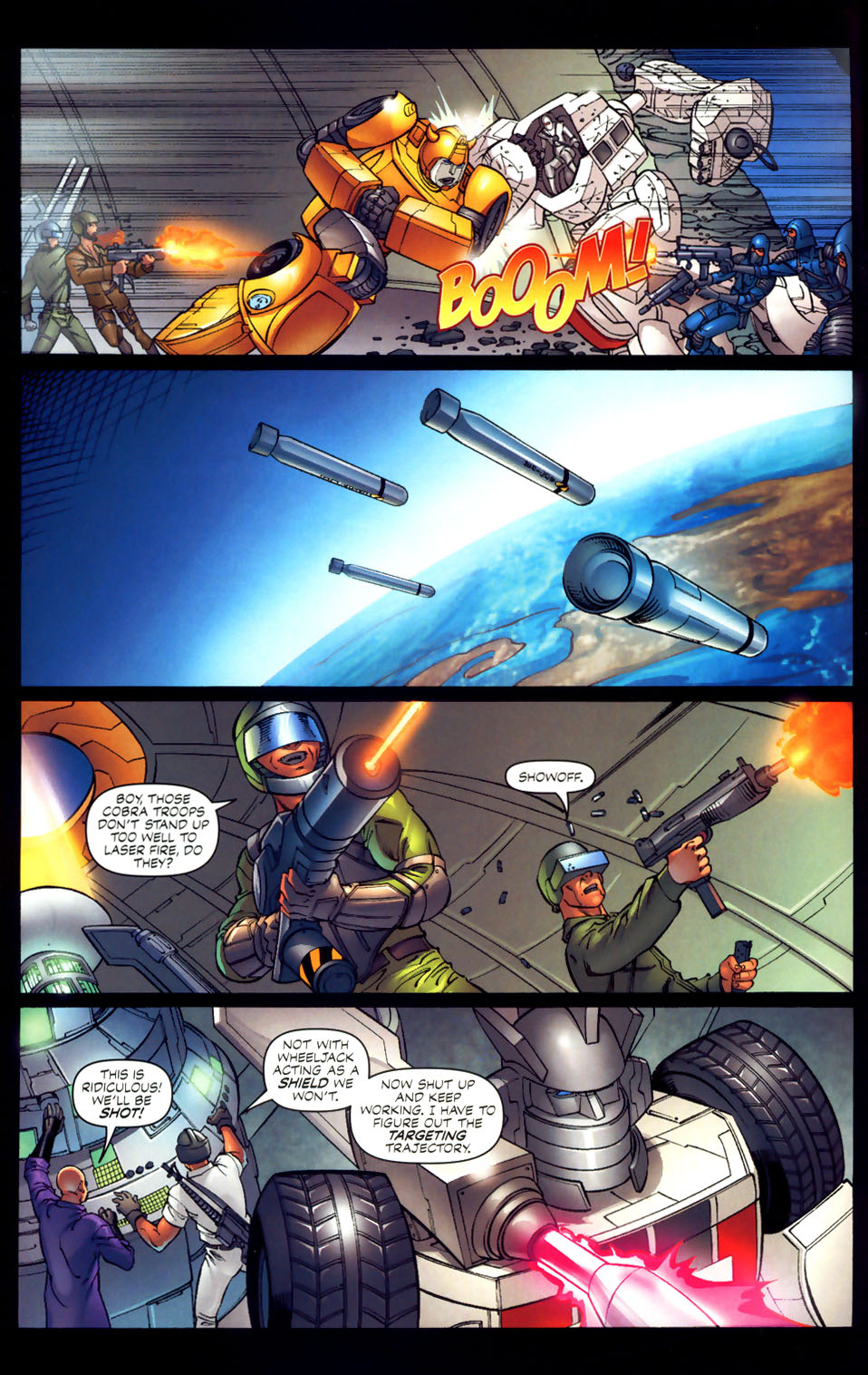 Read online G.I. Joe vs. The Transformers comic -  Issue #6 - 11