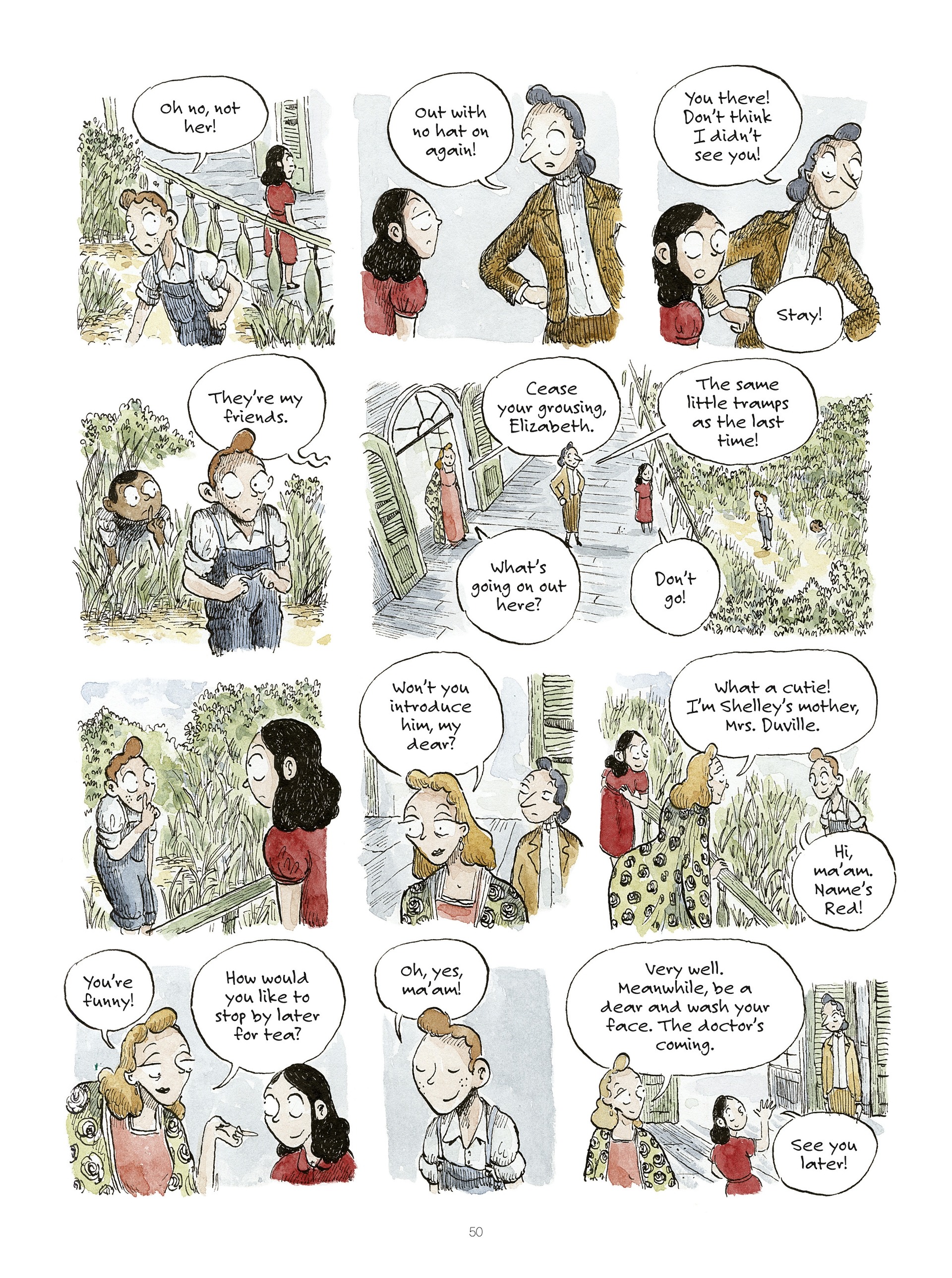 Read online Swamp: A Summer in the Bayou comic -  Issue # TPB (Part 1) - 52