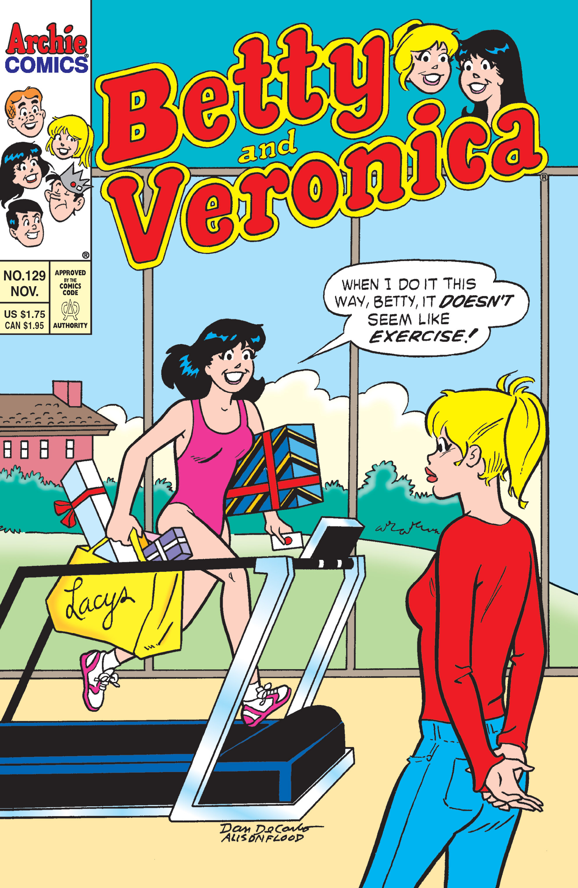 Read online Betty and Veronica (1987) comic -  Issue #129 - 1