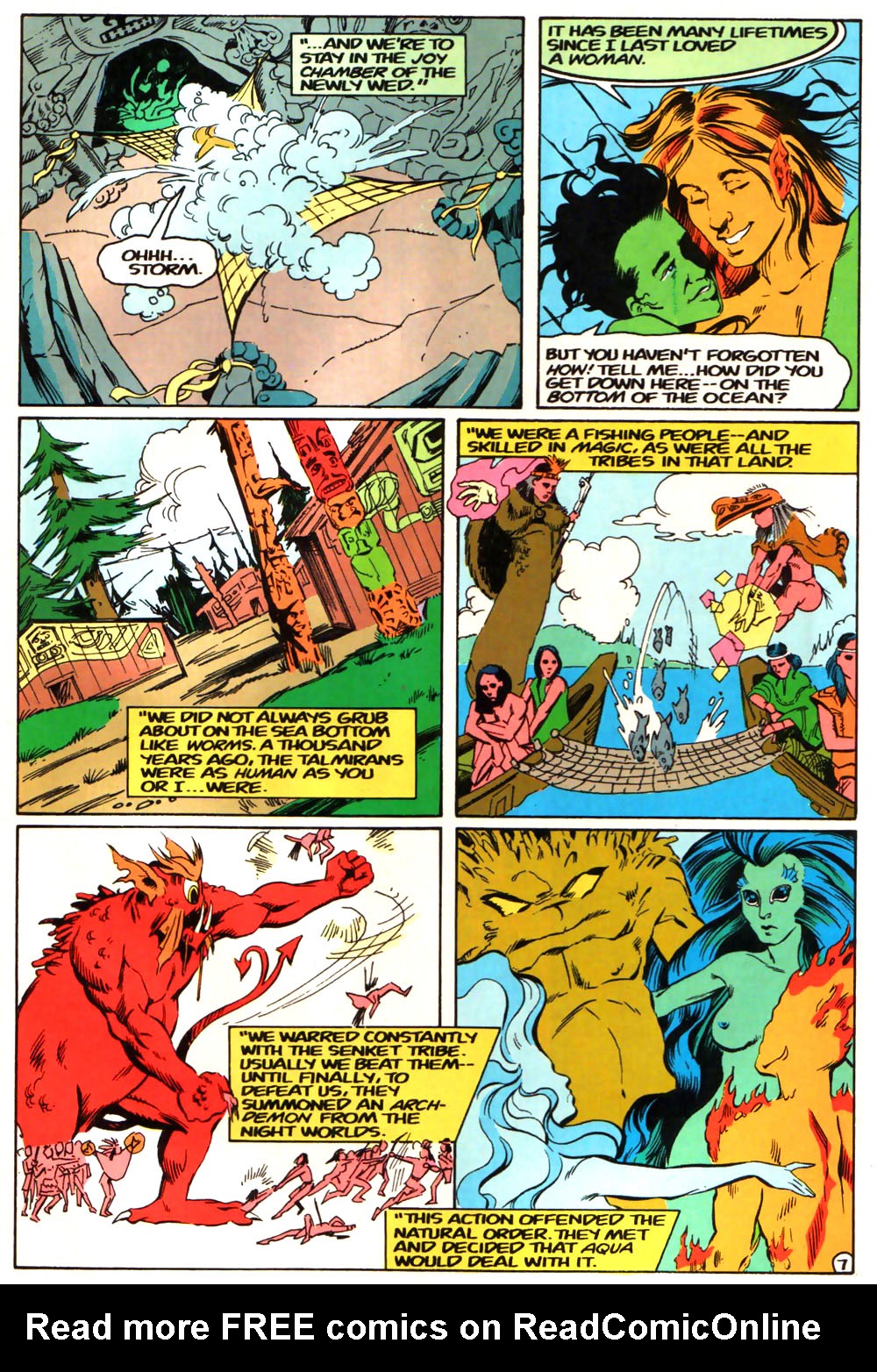 Read online Fathom (1987) comic -  Issue #3 - 10