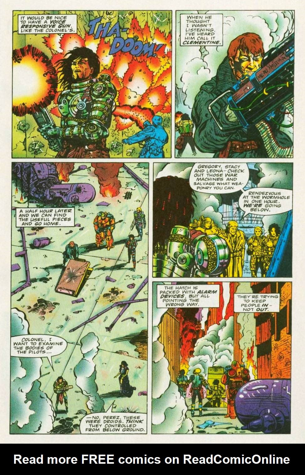 Read online Warheads comic -  Issue #4 - 5