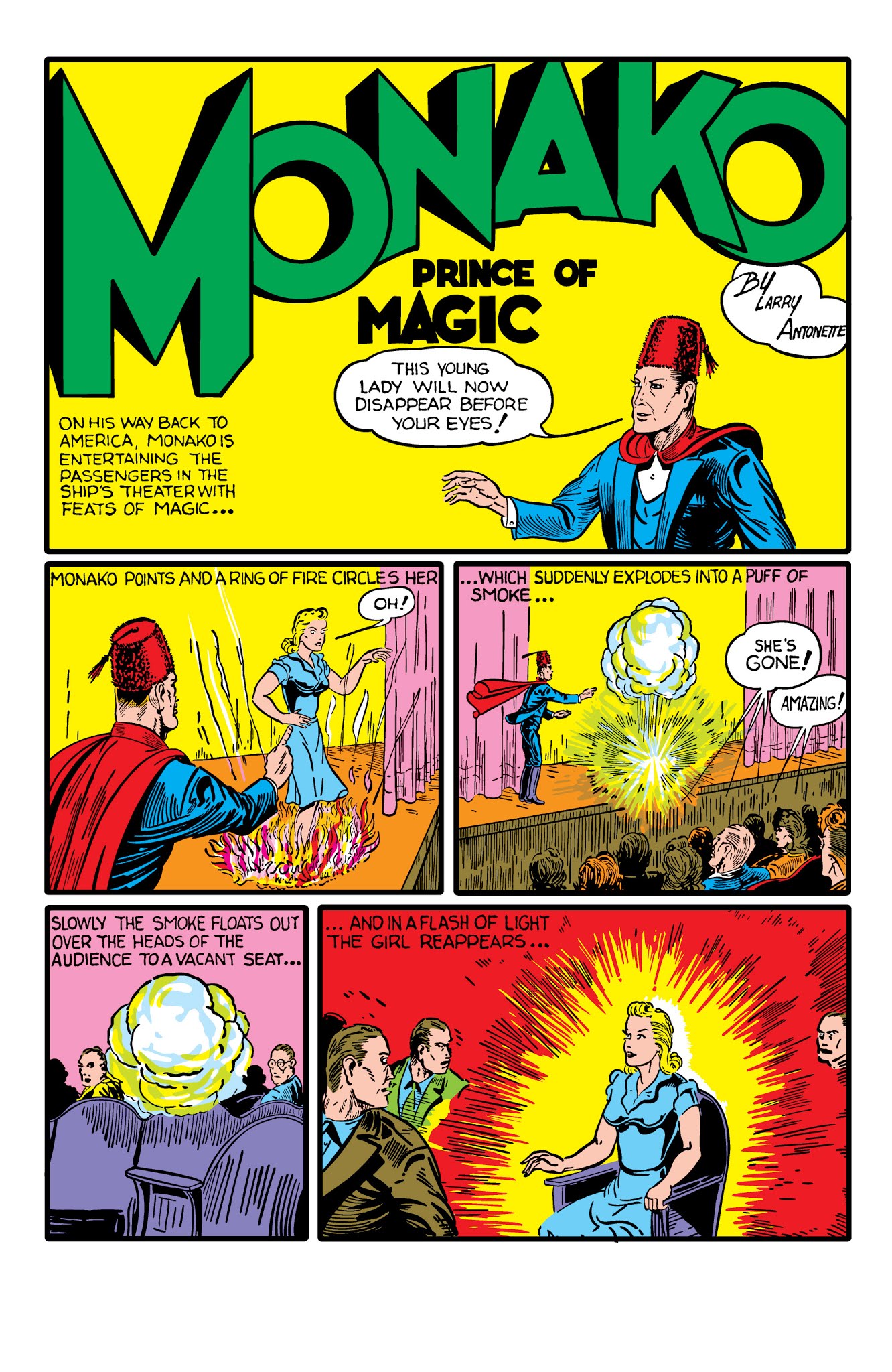 Read online Daring Mystery Comics comic -  Issue #5 - 22