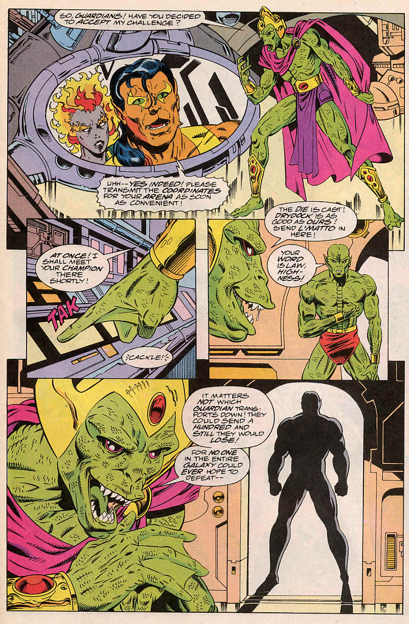 Read online Guardians of the Galaxy (1990) comic -  Issue #31 - 22