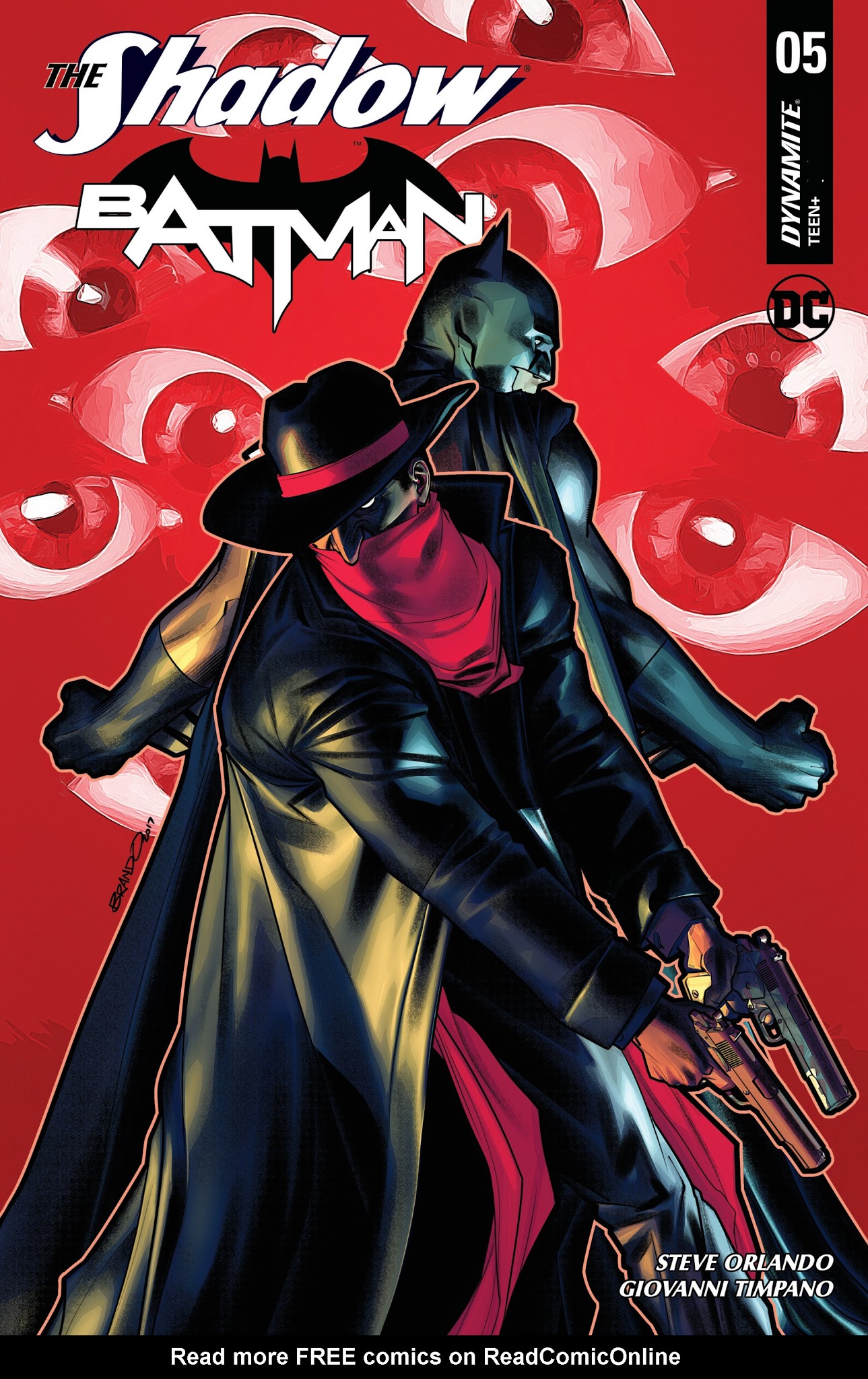 Read online The Shadow/Batman comic -  Issue #5 - 1