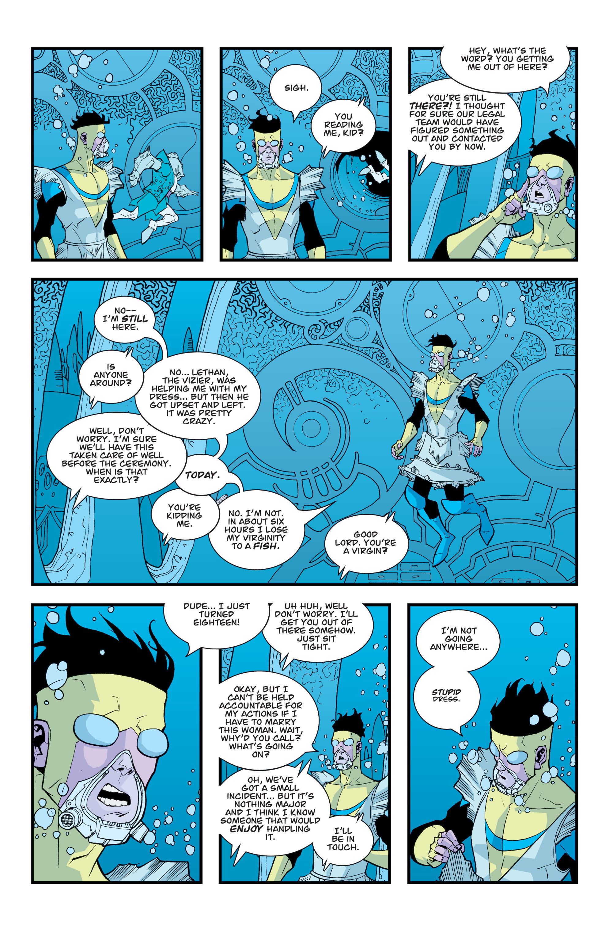 Read online Invincible comic -  Issue # _TPB 4 - Head of The Class - 43