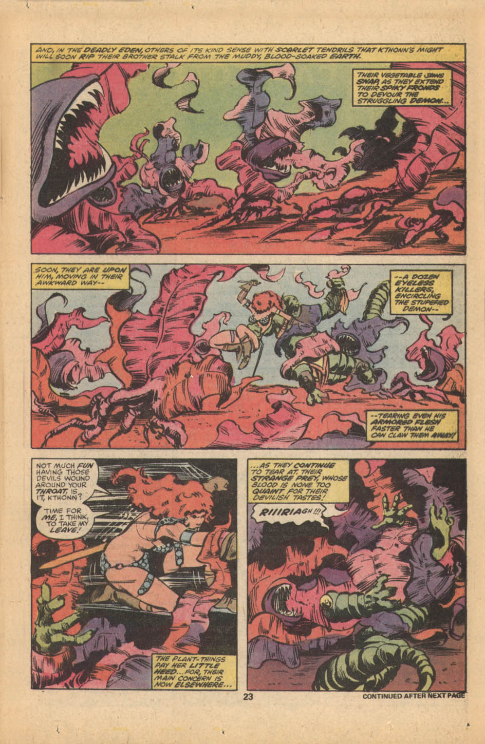 Read online Red Sonja (1977) comic -  Issue #12 - 14