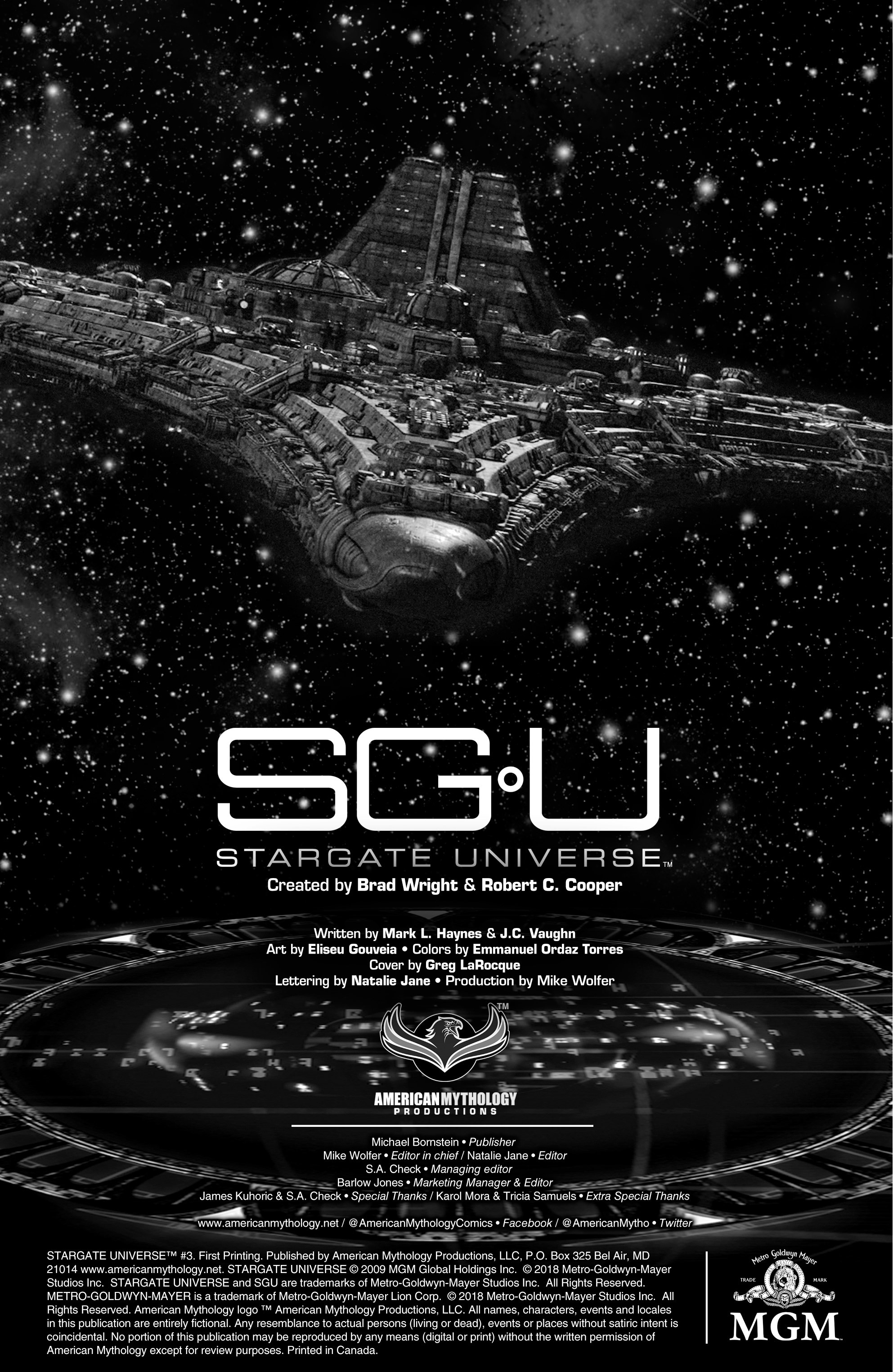 Read online Stargate Universe comic -  Issue #3 - 32