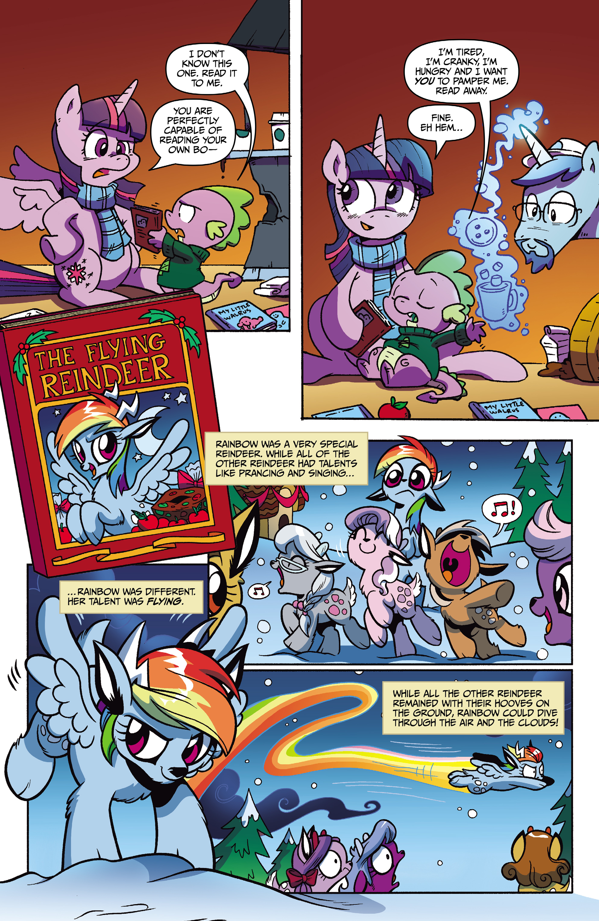 Read online My Little Pony Holiday Special comic -  Issue # Full - 6