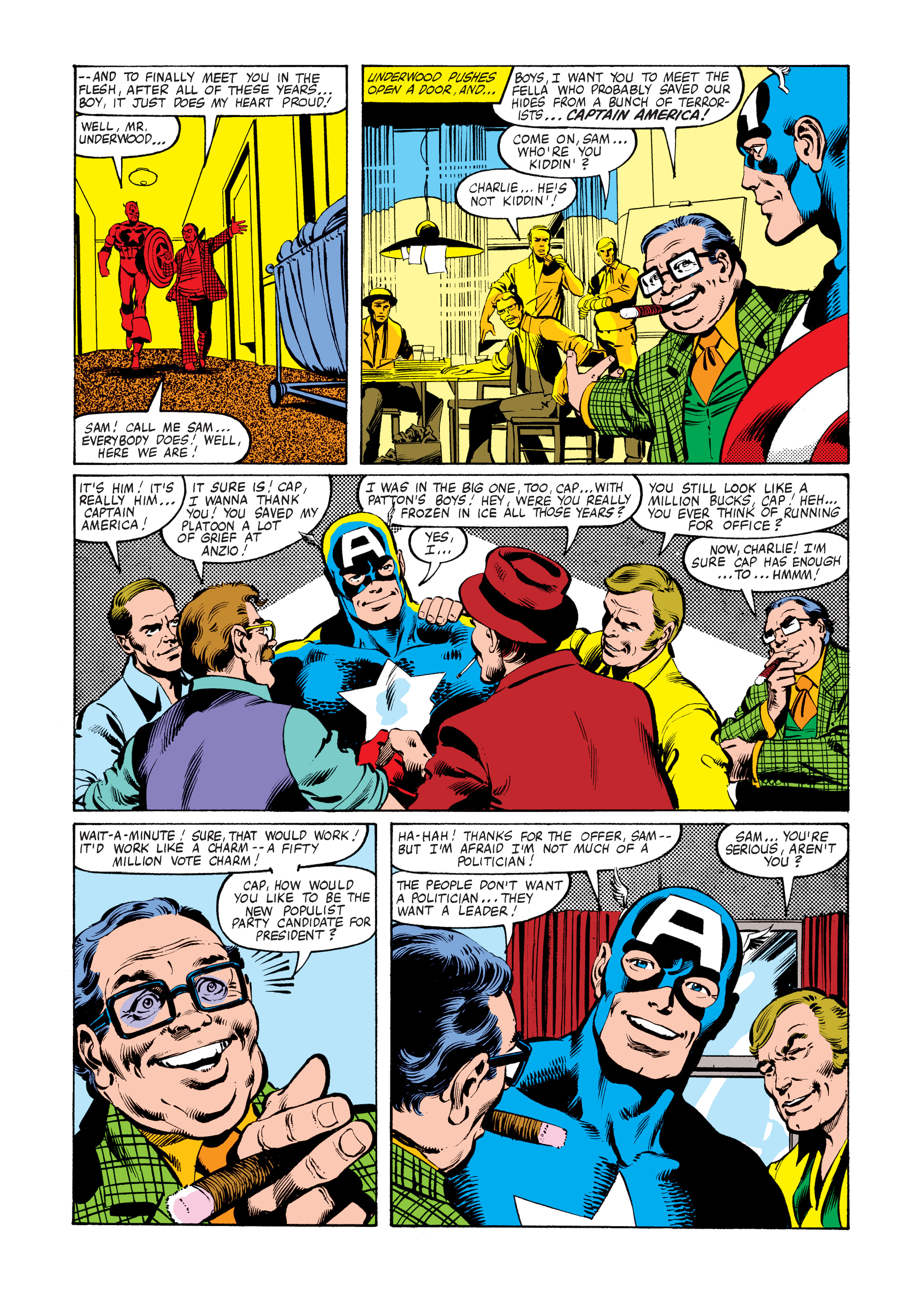 Read online Marvel Masterworks: Captain America comic -  Issue # TPB 14 (Part 1) - 67