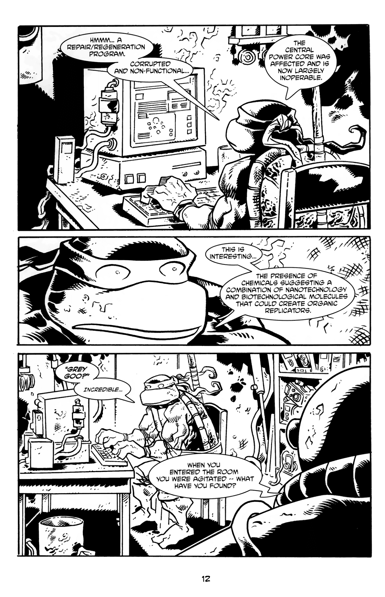 Read online Donatello The Brain Thief comic -  Issue #2 - 15
