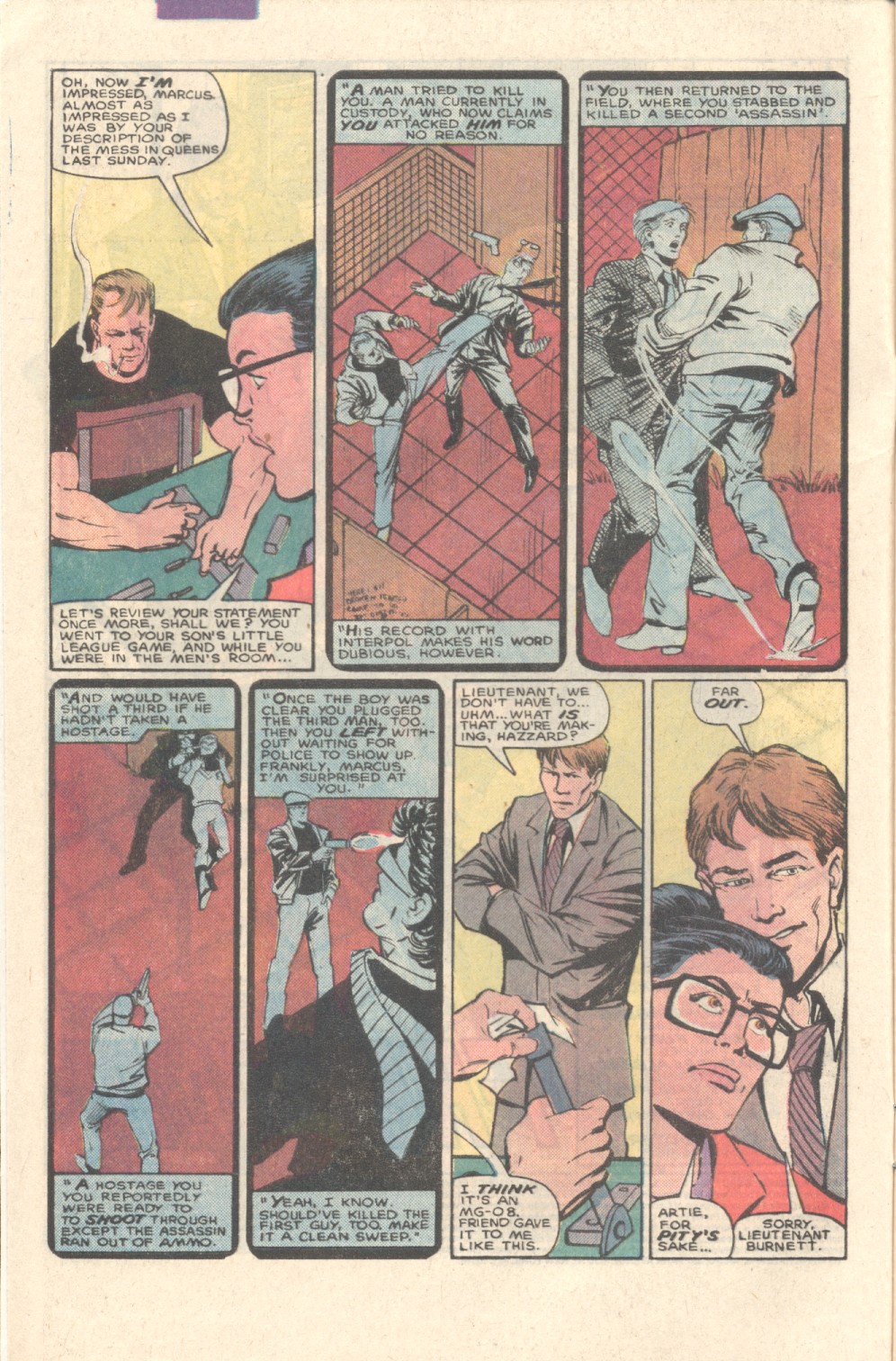 Read online Mark Hazzard: Merc comic -  Issue #3 - 4