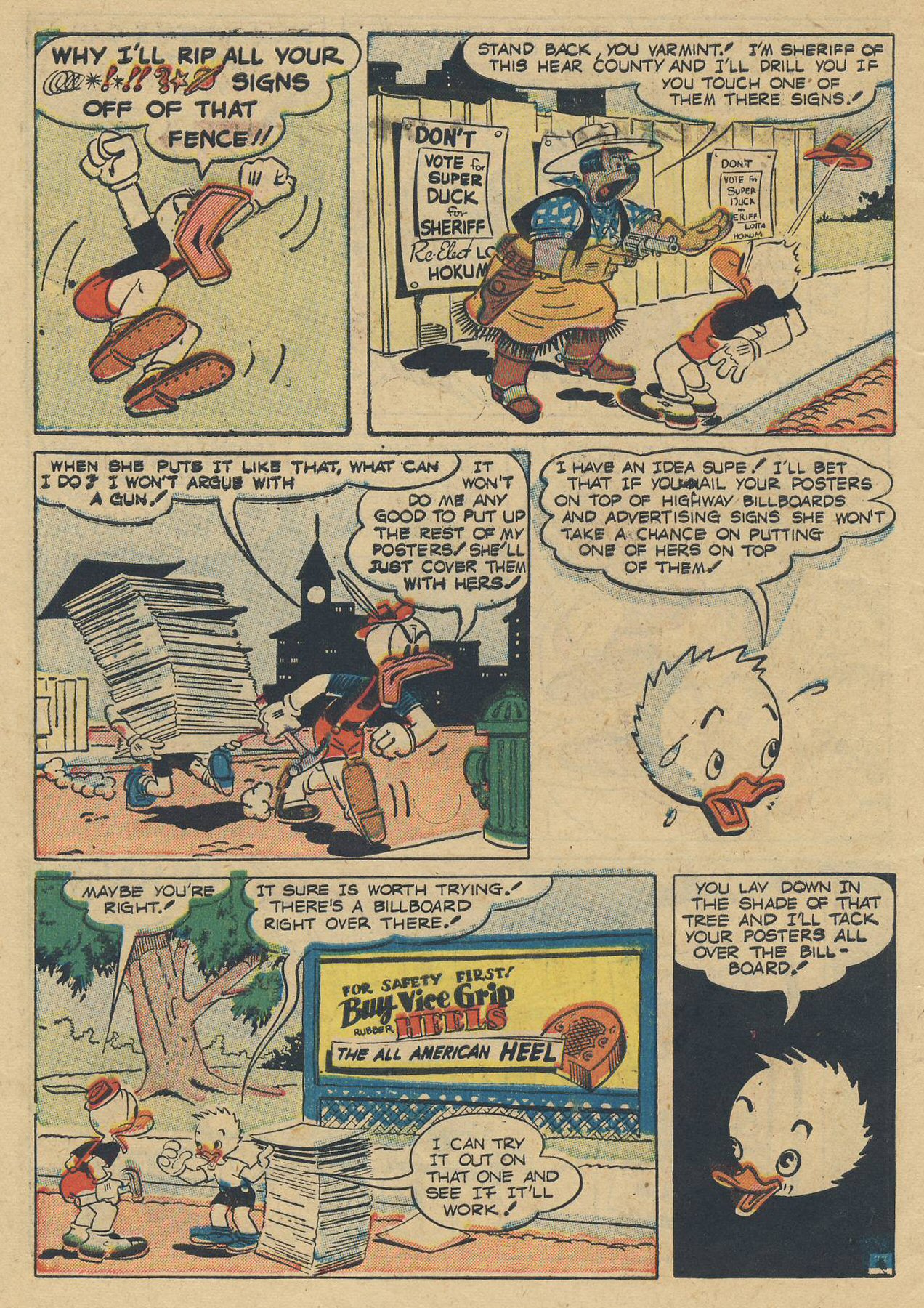 Read online Super Duck Comics comic -  Issue #49 - 6