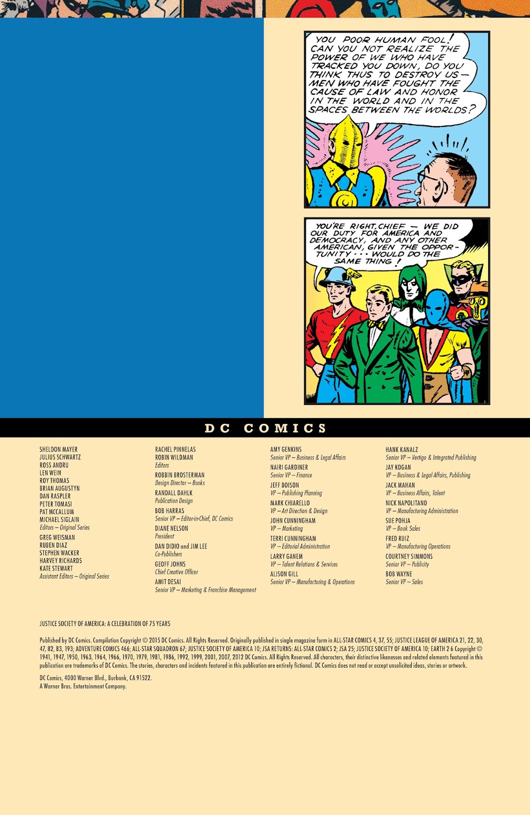 Justice Society of America: A Celebration of 75 Years issue TPB (Part 1) - Page 5